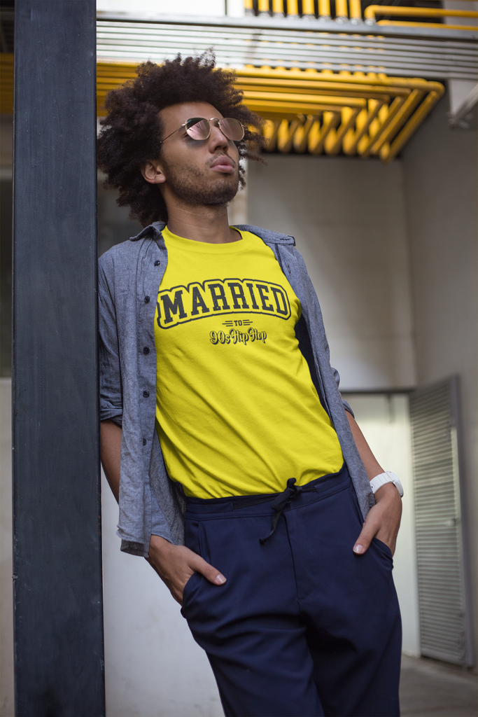 Married To 90s Hip Hop T-Shirt - 5 Colours - #HipHop50th