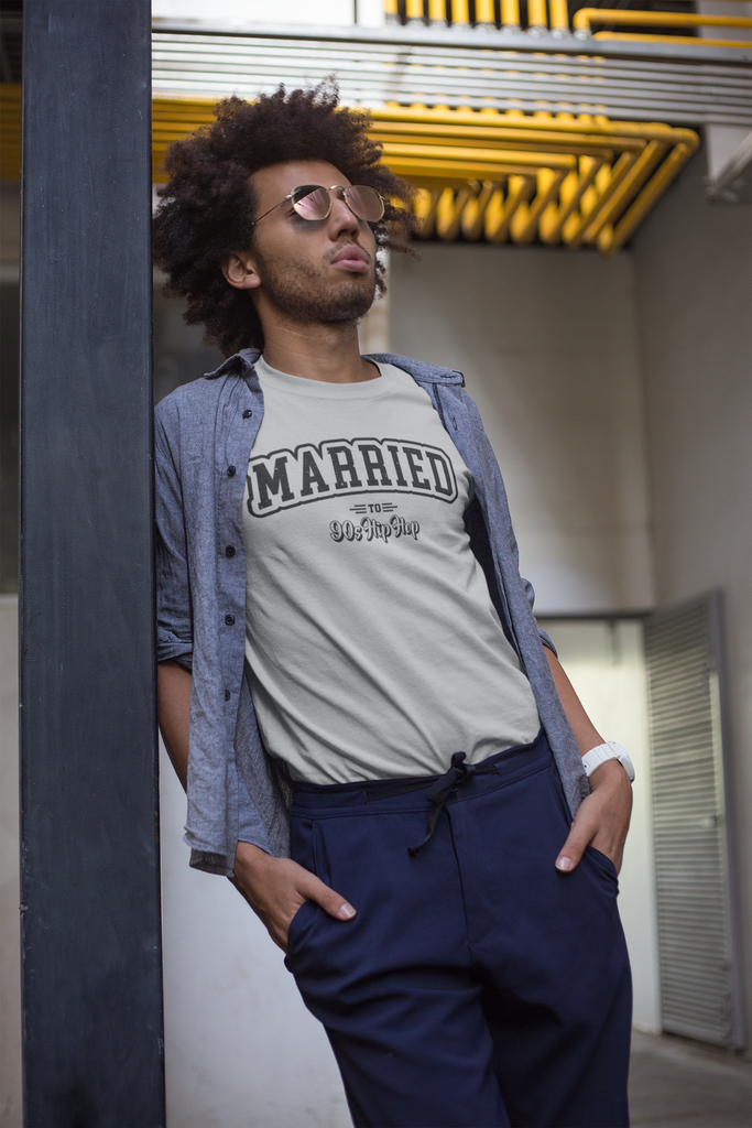 Married To 90s Hip Hop T-Shirt - 5 Colours - #HipHop50th