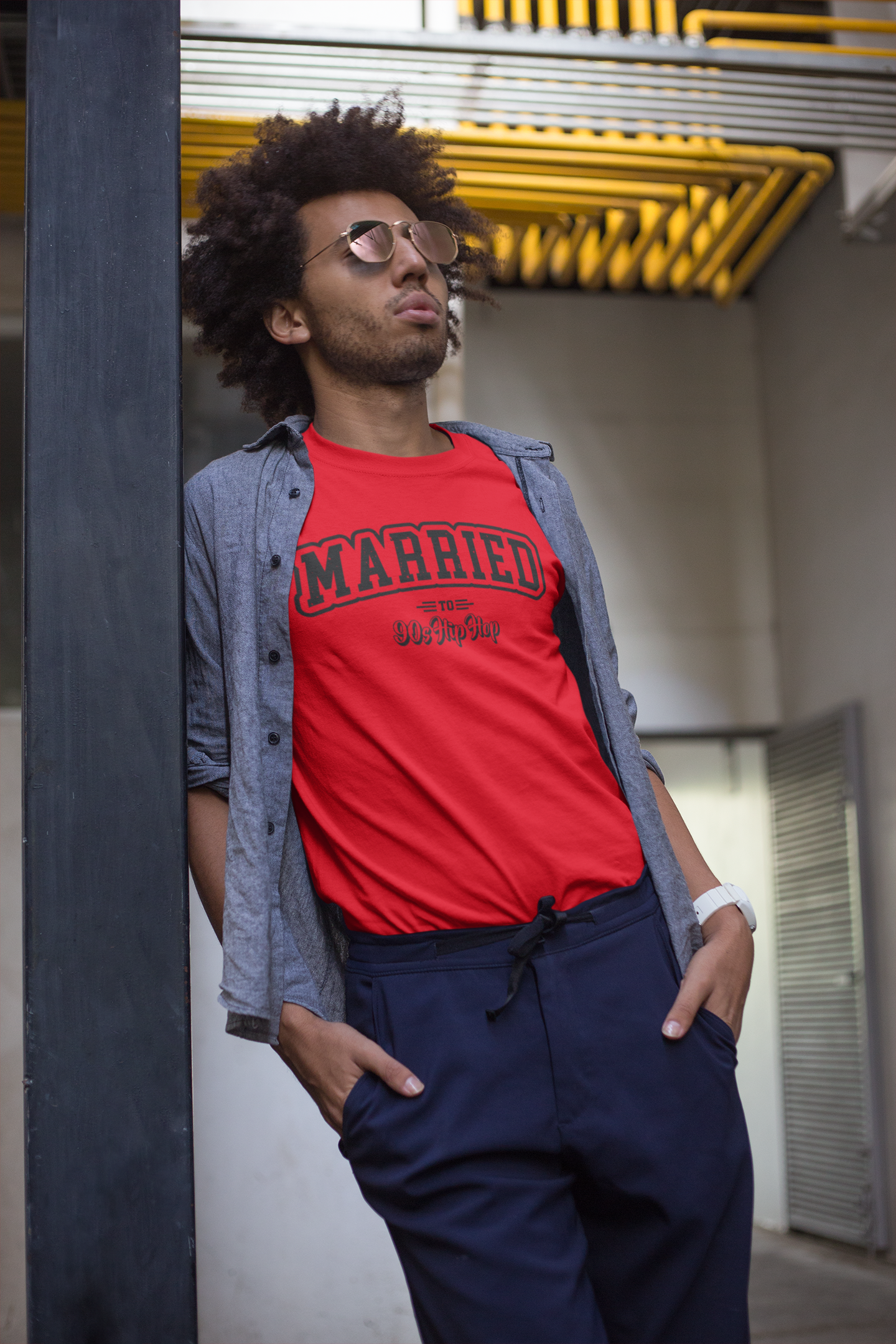 Married To 90s Hip Hop T-Shirt - 5 Colours - #HipHop50th