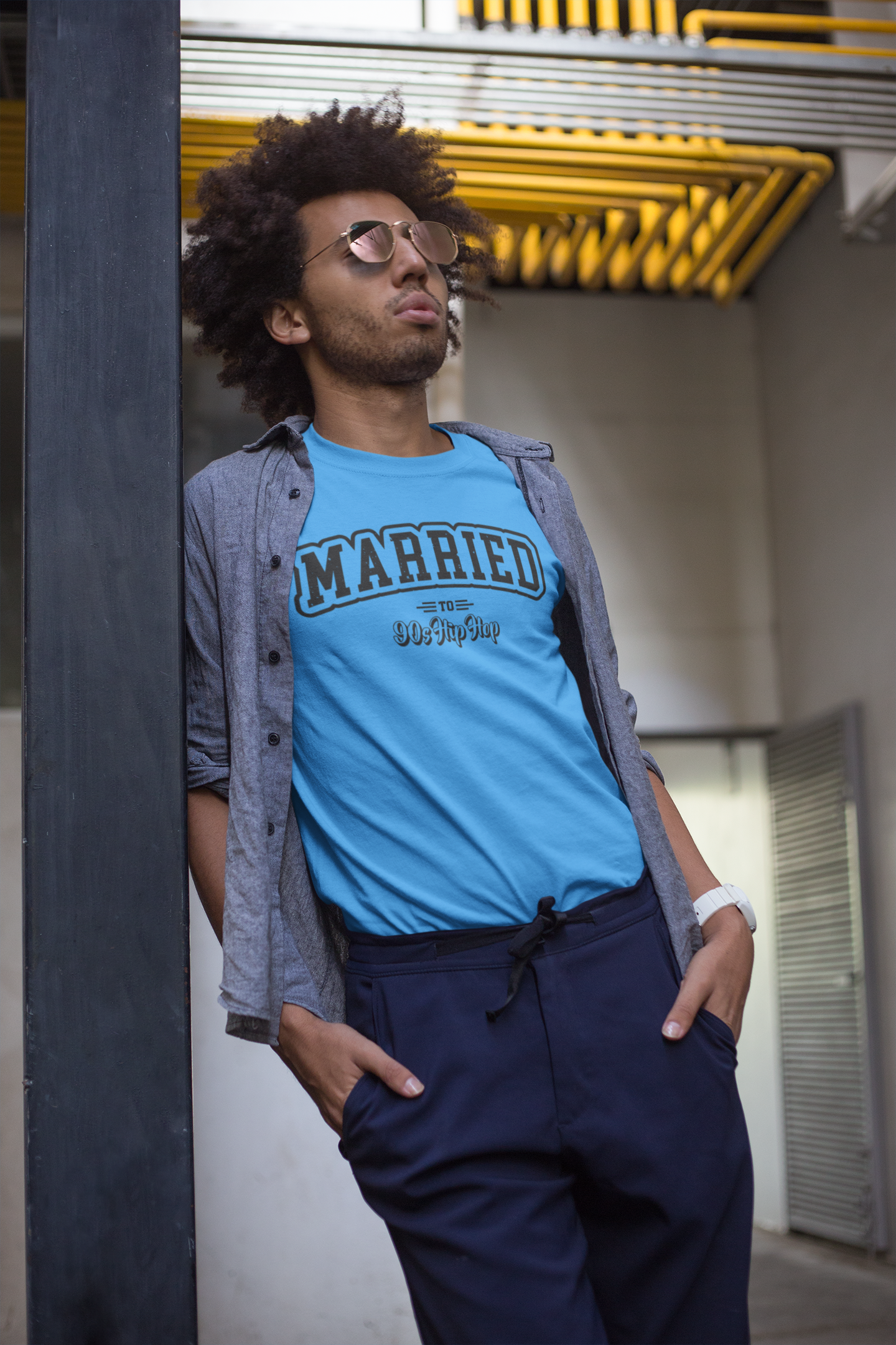 Married To 90s Hip Hop T-Shirt - 5 Colours - #HipHop50th