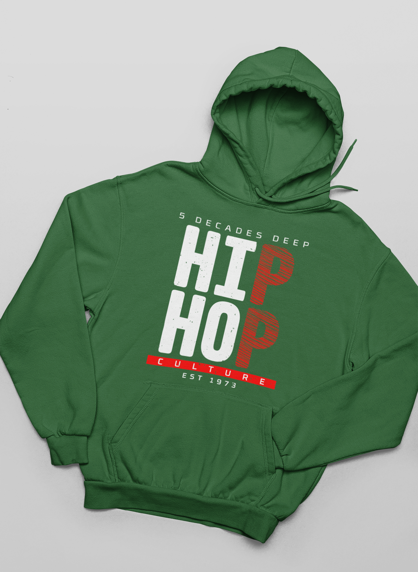 5 Decades deep Culture Hip Hop Hoodie - 5 Colors - #HipHop50th