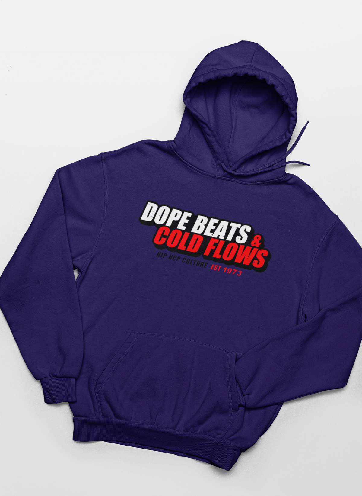 Dope Beats & Cold Flows - Hoodie - 5 Colors - #HipHop50th