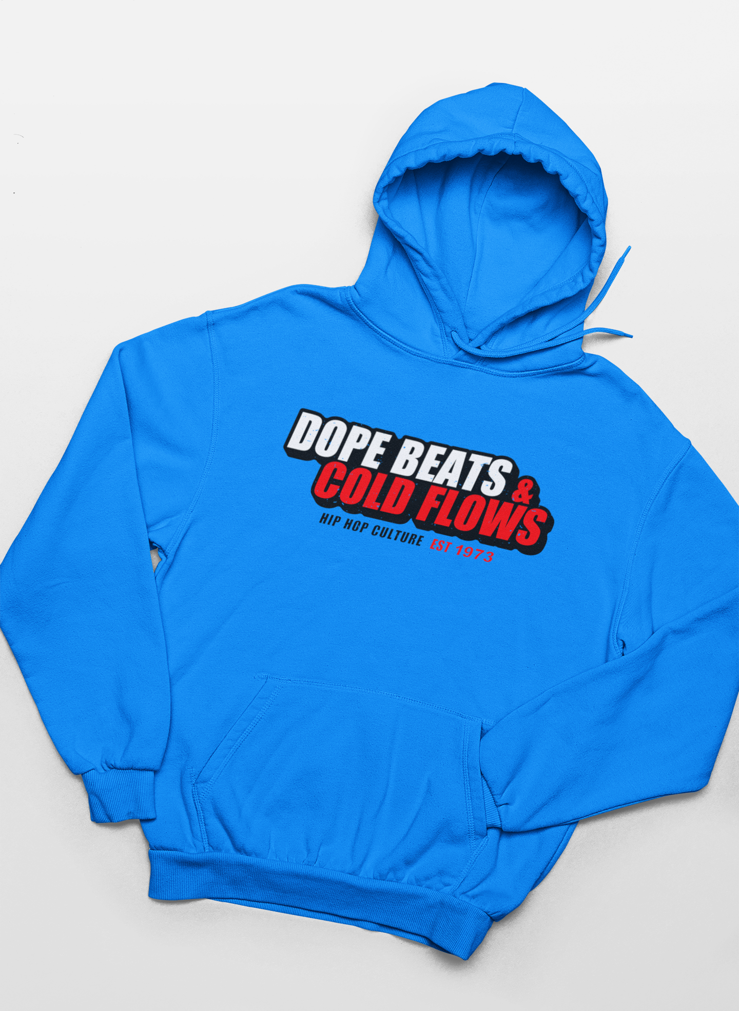 Dope Beats & Cold Flows - Hoodie - 5 Colors - #HipHop50th