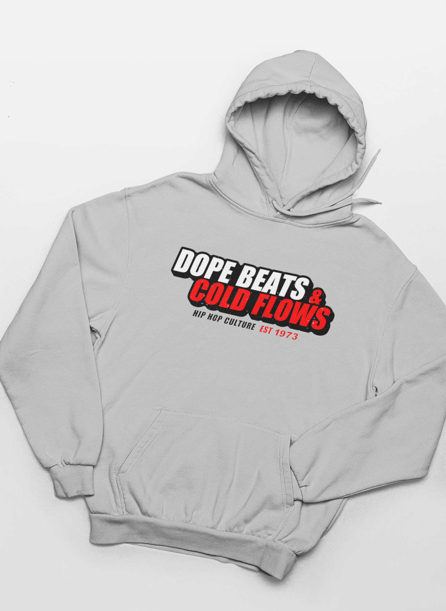 Dope Beats & Cold Flows - Hoodie - 5 Colors - #HipHop50th