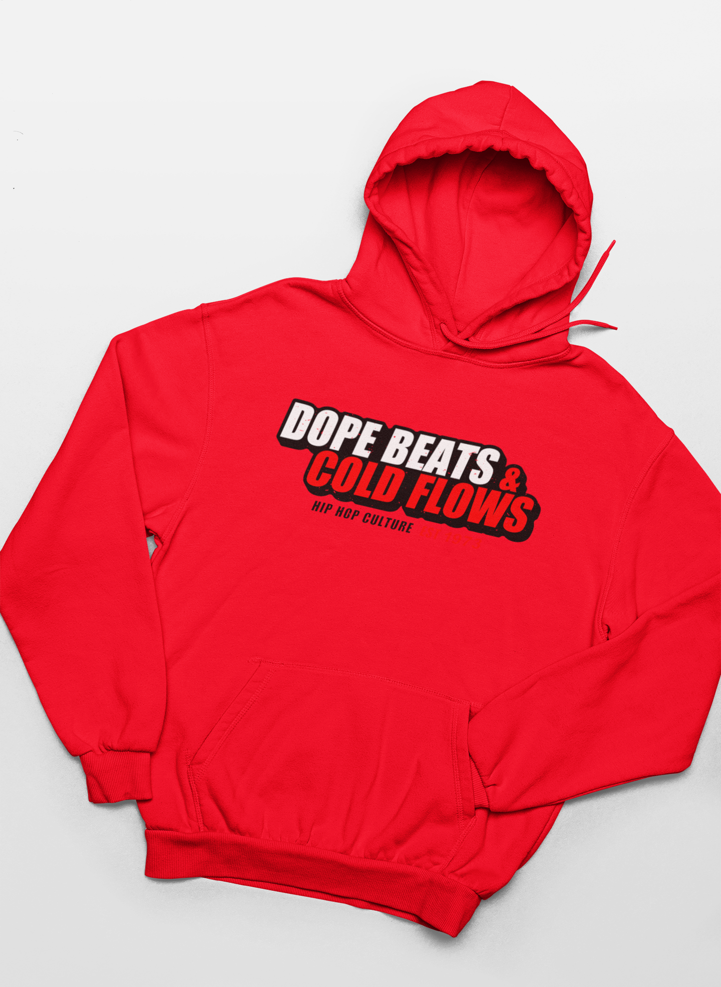 Dope Beats & Cold Flows - Hoodie - 5 Colors - #HipHop50th