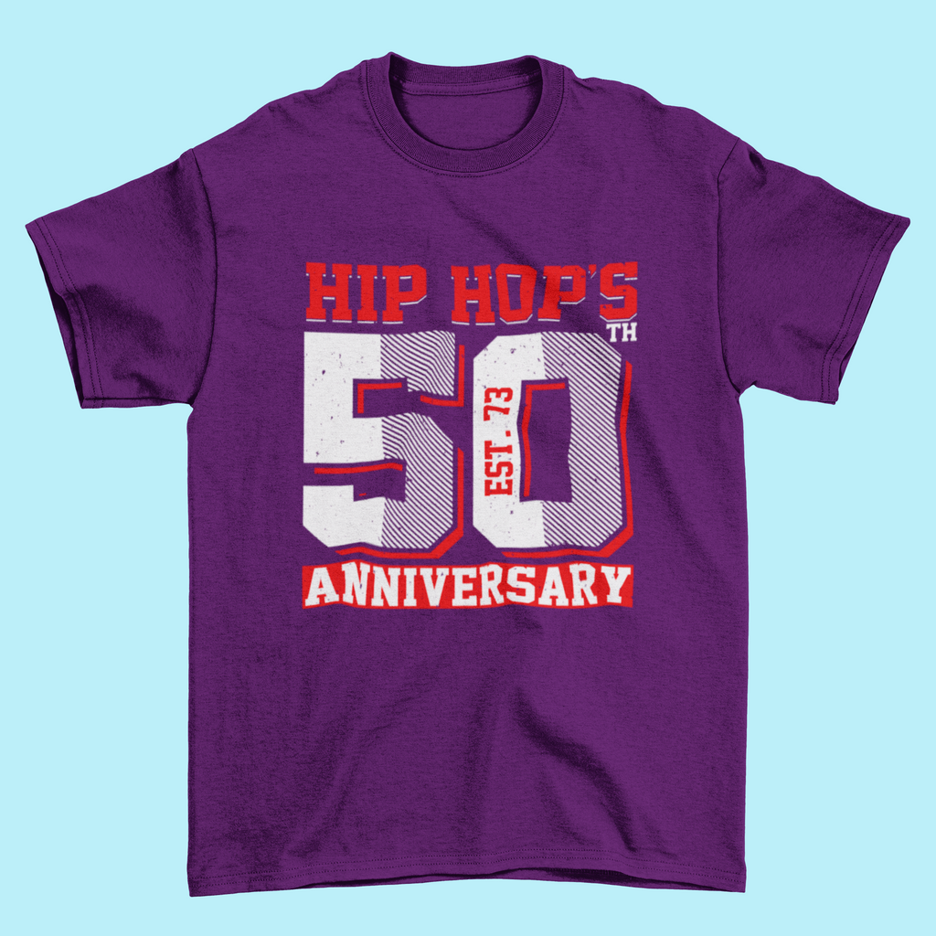 Hip Hop 50th ANNIVERSARY T-Shirt - #HipHop50th