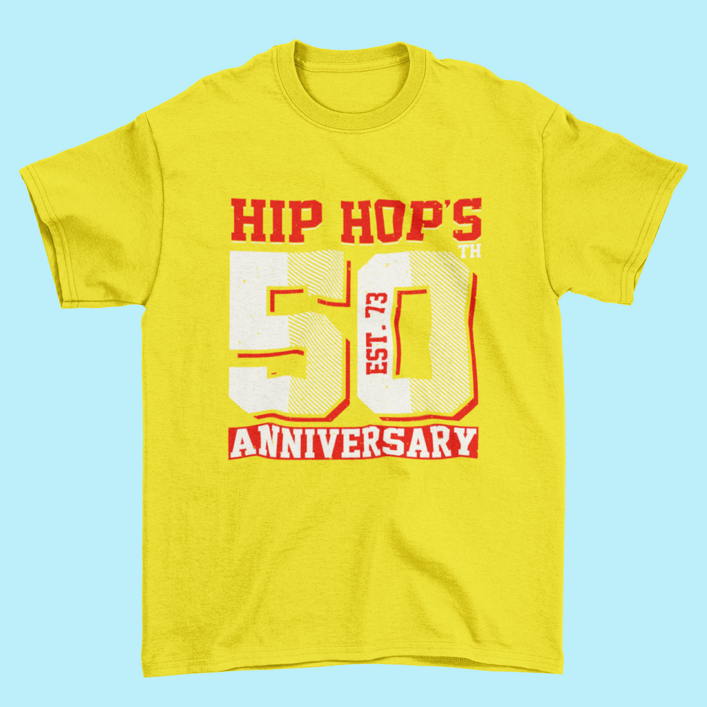 Hip Hop 50th ANNIVERSARY T-Shirt - #HipHop50th