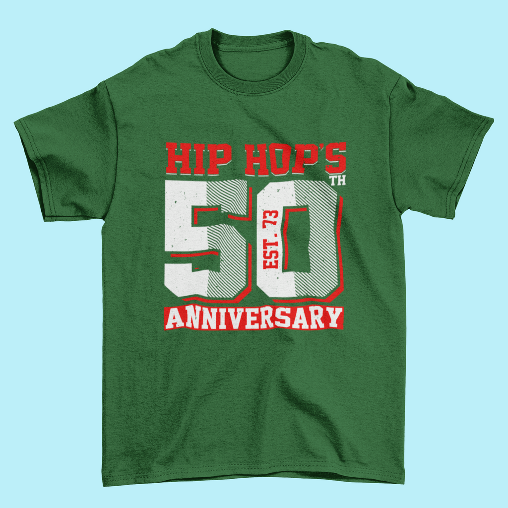 Hip Hop 50th ANNIVERSARY T-Shirt - #HipHop50th