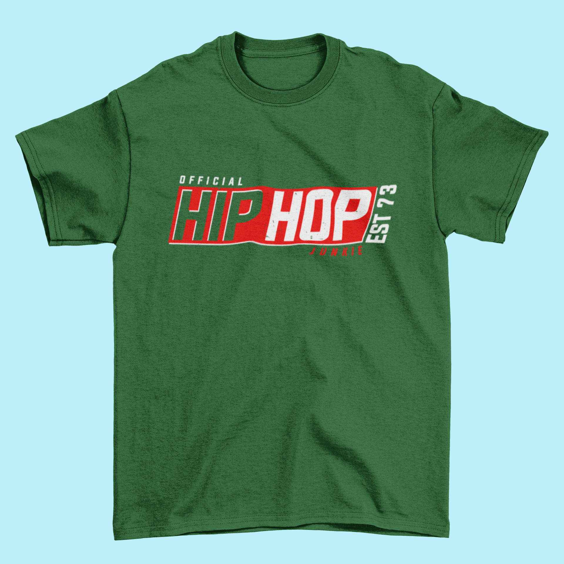 Hip Hop JUNKIE T-Shirt - 5 Colours - #HipHop50th