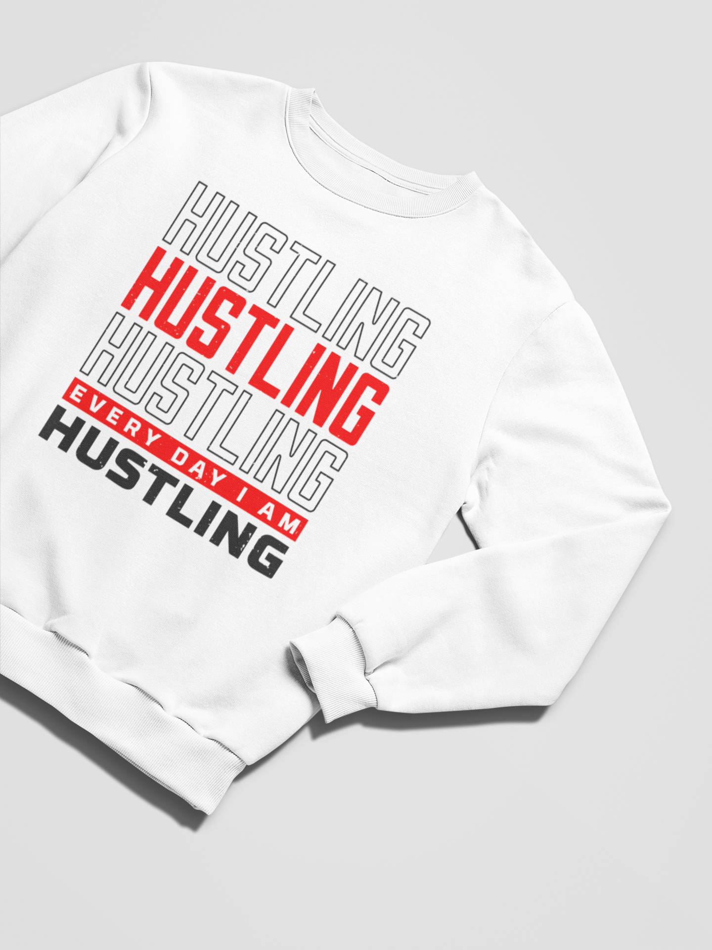 HUSTLING HUSTLING Hip Hop Sweatshirt - 5 Colors - #HipHop50th