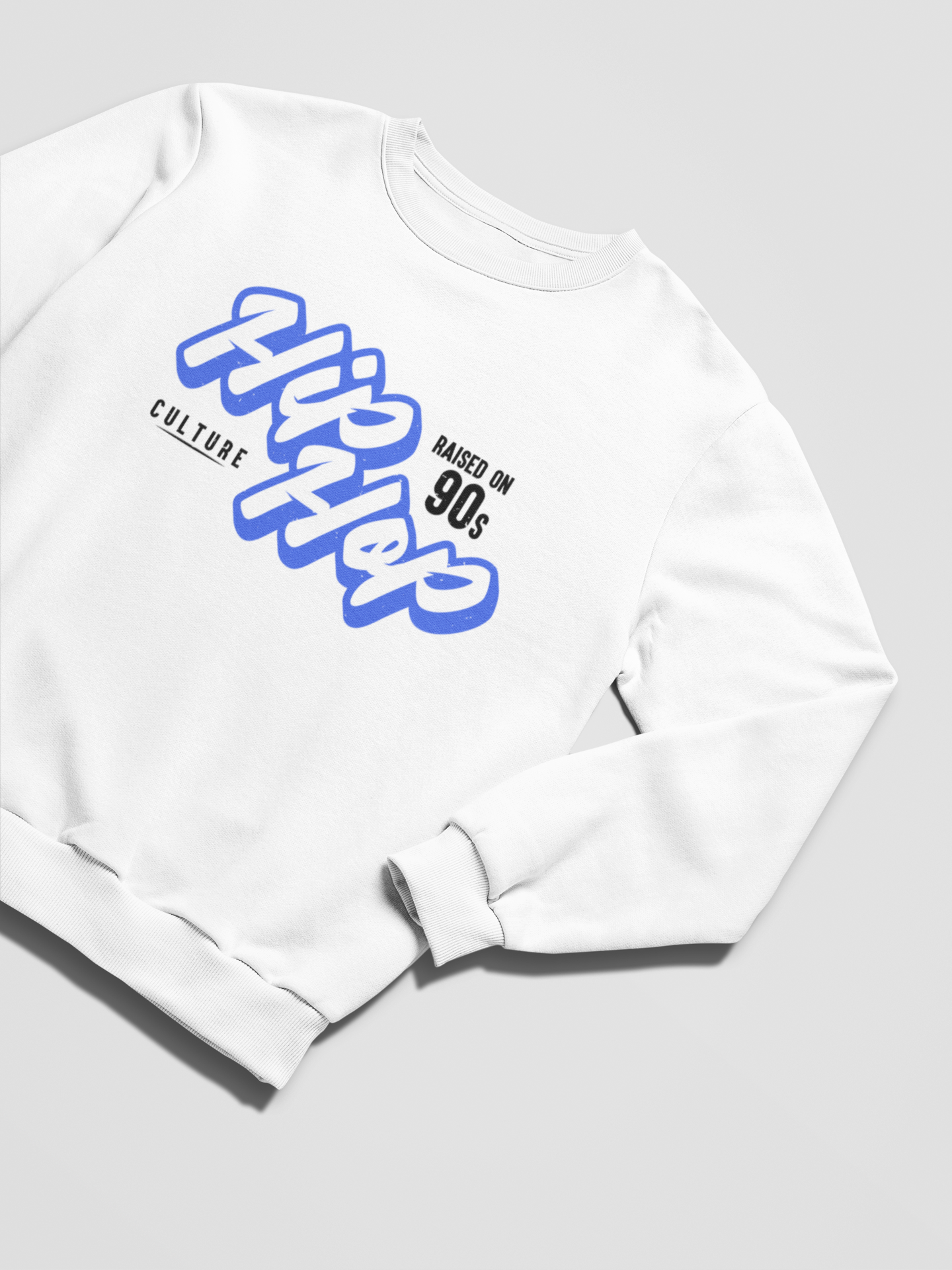 Raised On 90s Hip Hop - Sweatshirt - 5 Colours - #hiphop50th