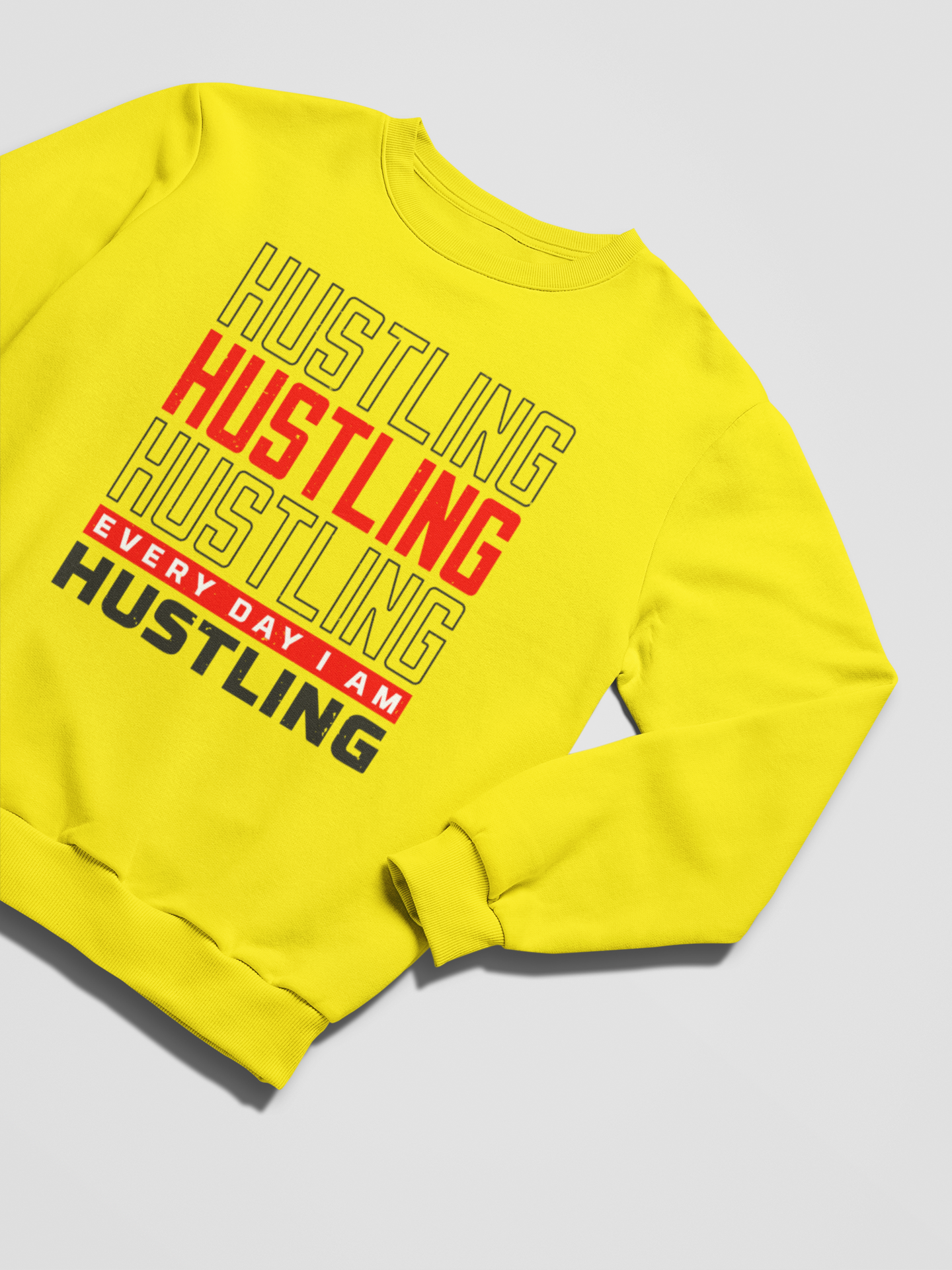 HUSTLING HUSTLING Hip Hop Sweatshirt - 5 Colors - #HipHop50th