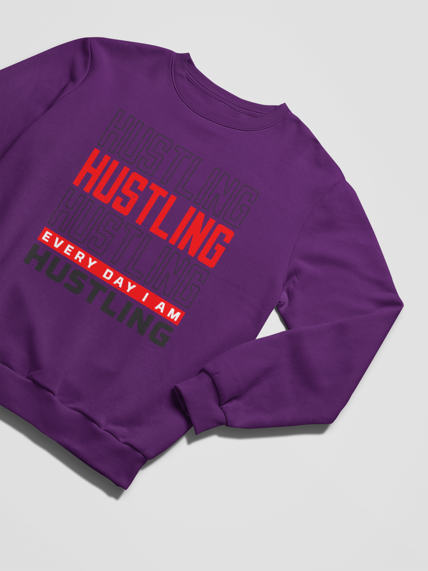 HUSTLING HUSTLING Hip Hop Sweatshirt - 5 Colors - #HipHop50th