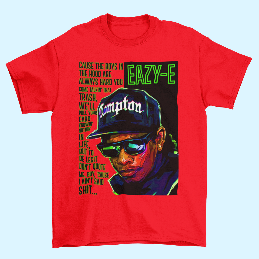 EAZY-E Boys In The Hood - Hip Hop T-Shirt - 5 Colours