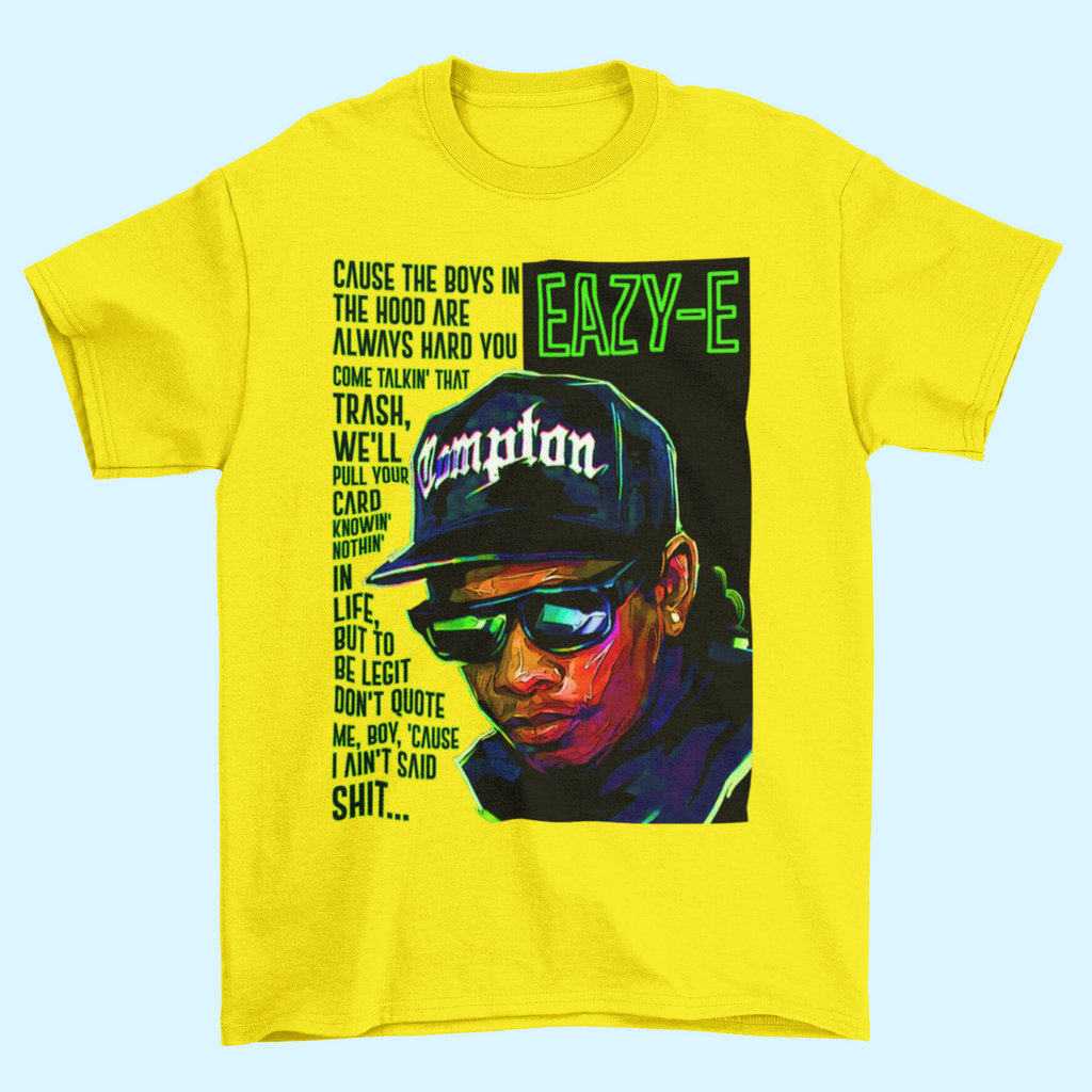 EAZY-E Boys In The Hood - Hip Hop T-Shirt - 5 Colours