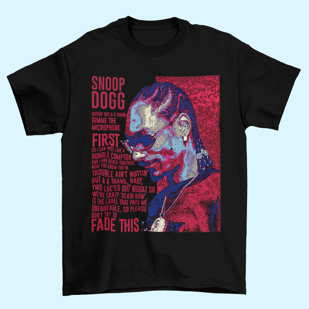 SNOOP DOGG Nothin' But A G Thang - Hip Hop T-Shirt - 7 Colours
