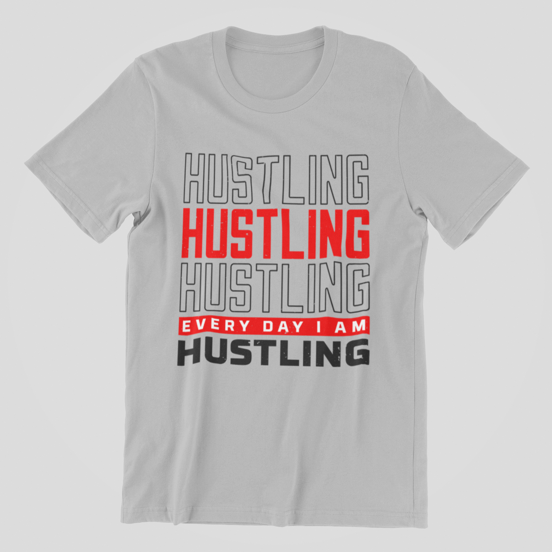 Every Day I'm Hustling - T-Shirt - 5 Colours - #HipHop50th