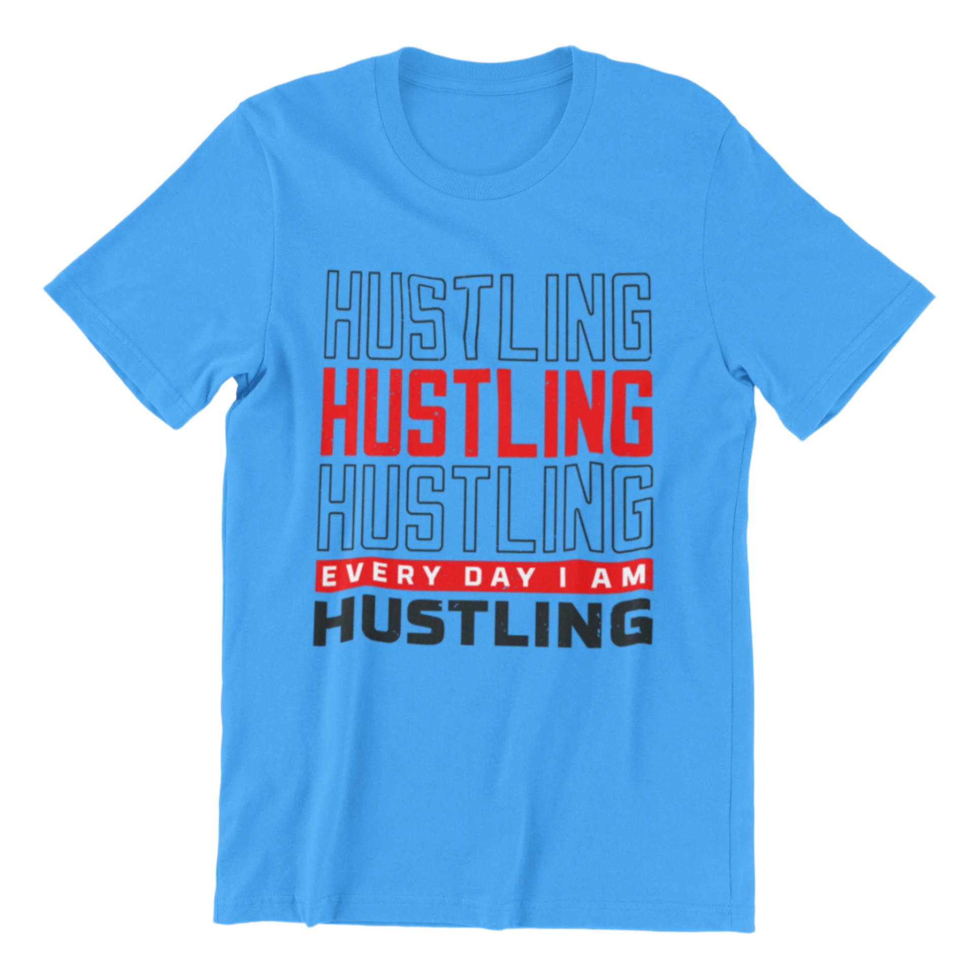 Every Day I'm Hustling - T-Shirt - 5 Colours - #HipHop50th