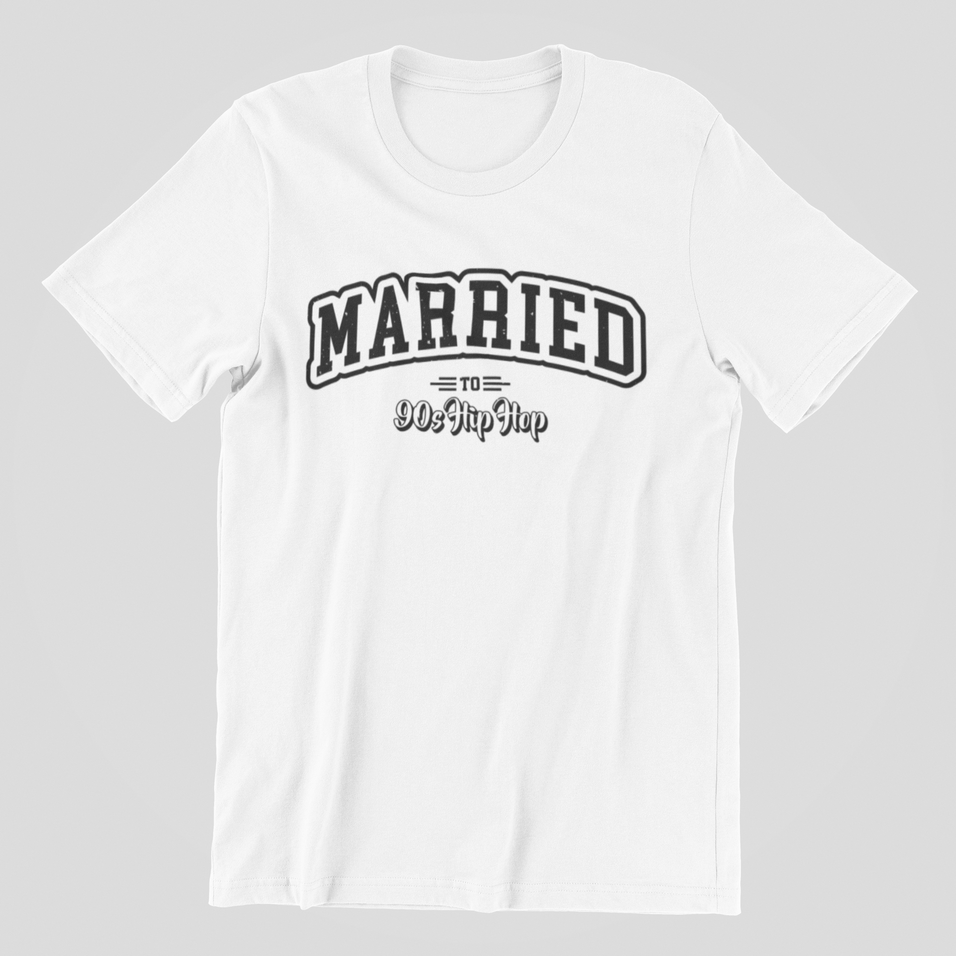 Married To 90s Hip Hop T-Shirt - 5 Colours - #HipHop50th