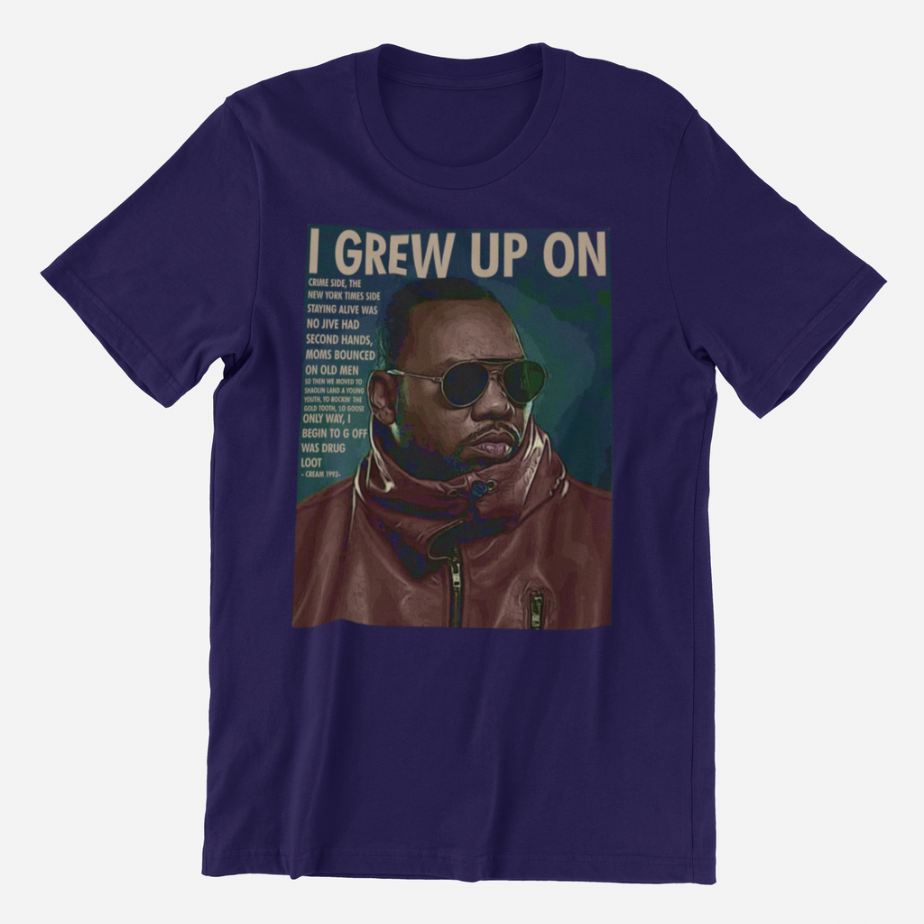 Wu-Tang Clan Cream Lyrics - Hip Hop T-Shirt - 5 Colors