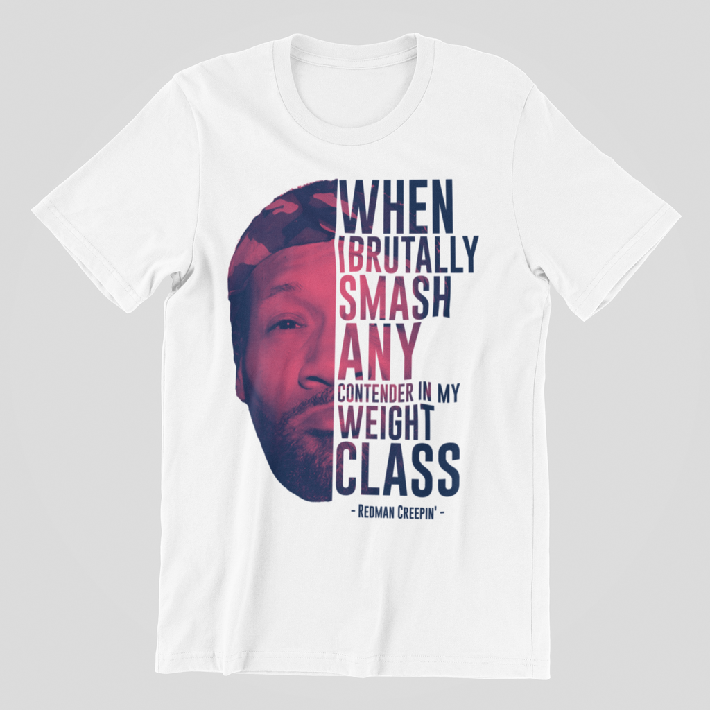 Redman Hip Hop T-Shirt - Creepin' Lyrics - 5 Colours