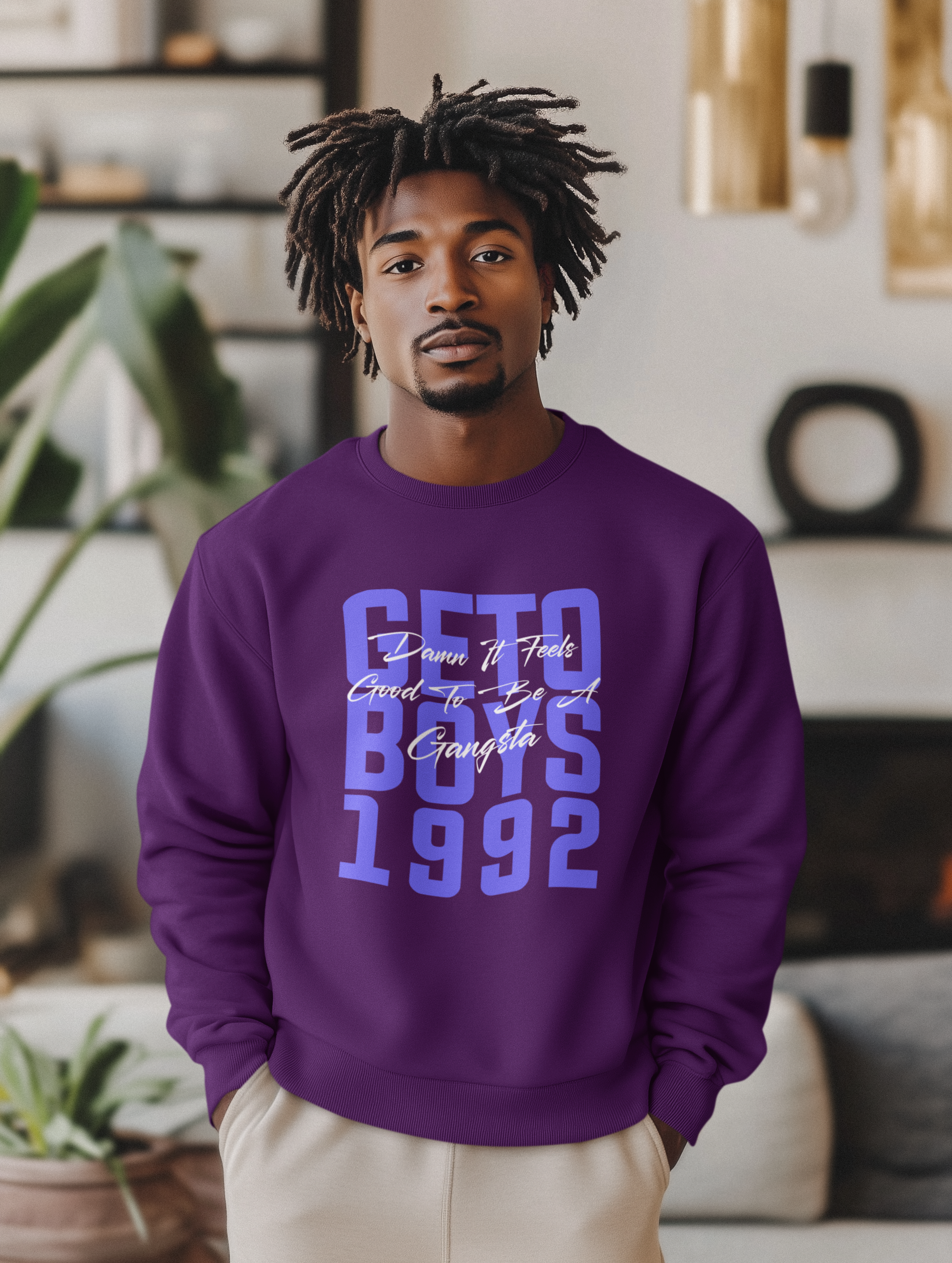 Dam It Feels Good To Be A Gangster - Sweatshirt - 5 Colours