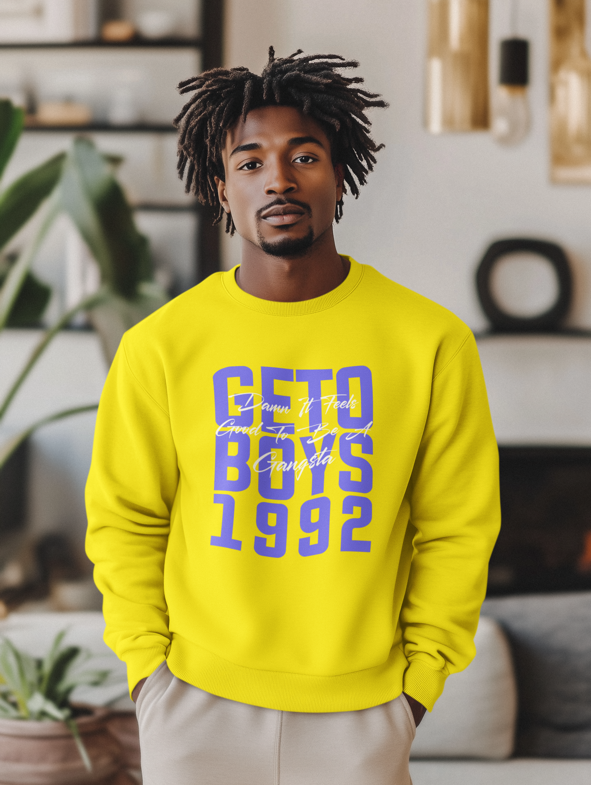 Dam It Feels Good To Be A Gangster - Sweatshirt - 5 Colours