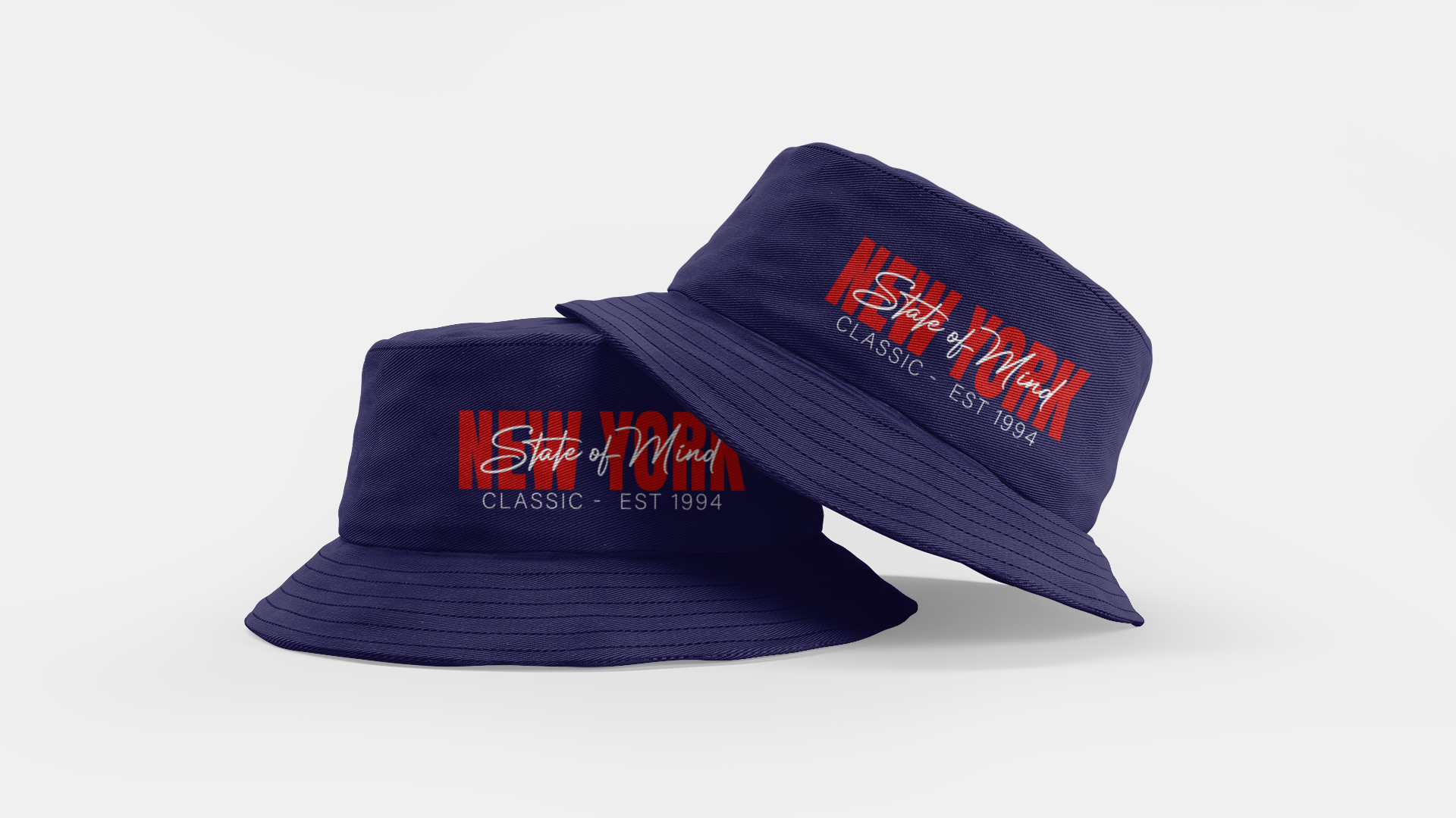 New York State Of Mind - Organic Bucket Hat - 4 Colours