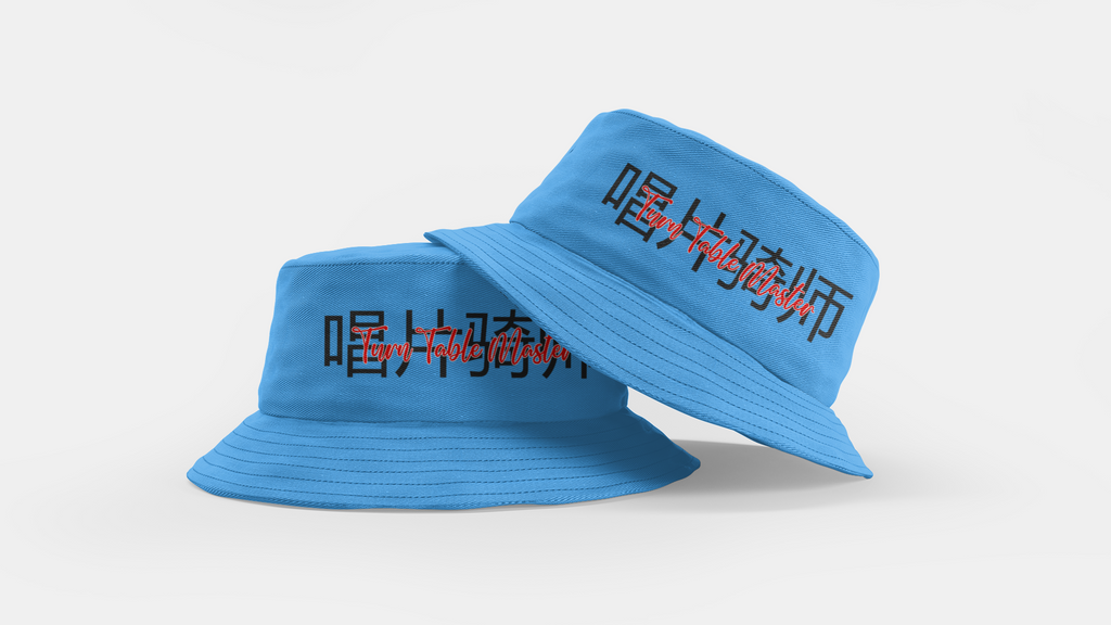 Turn Table Master (Japanese Edition)  - Organic Bucket Hat - 2 Colours