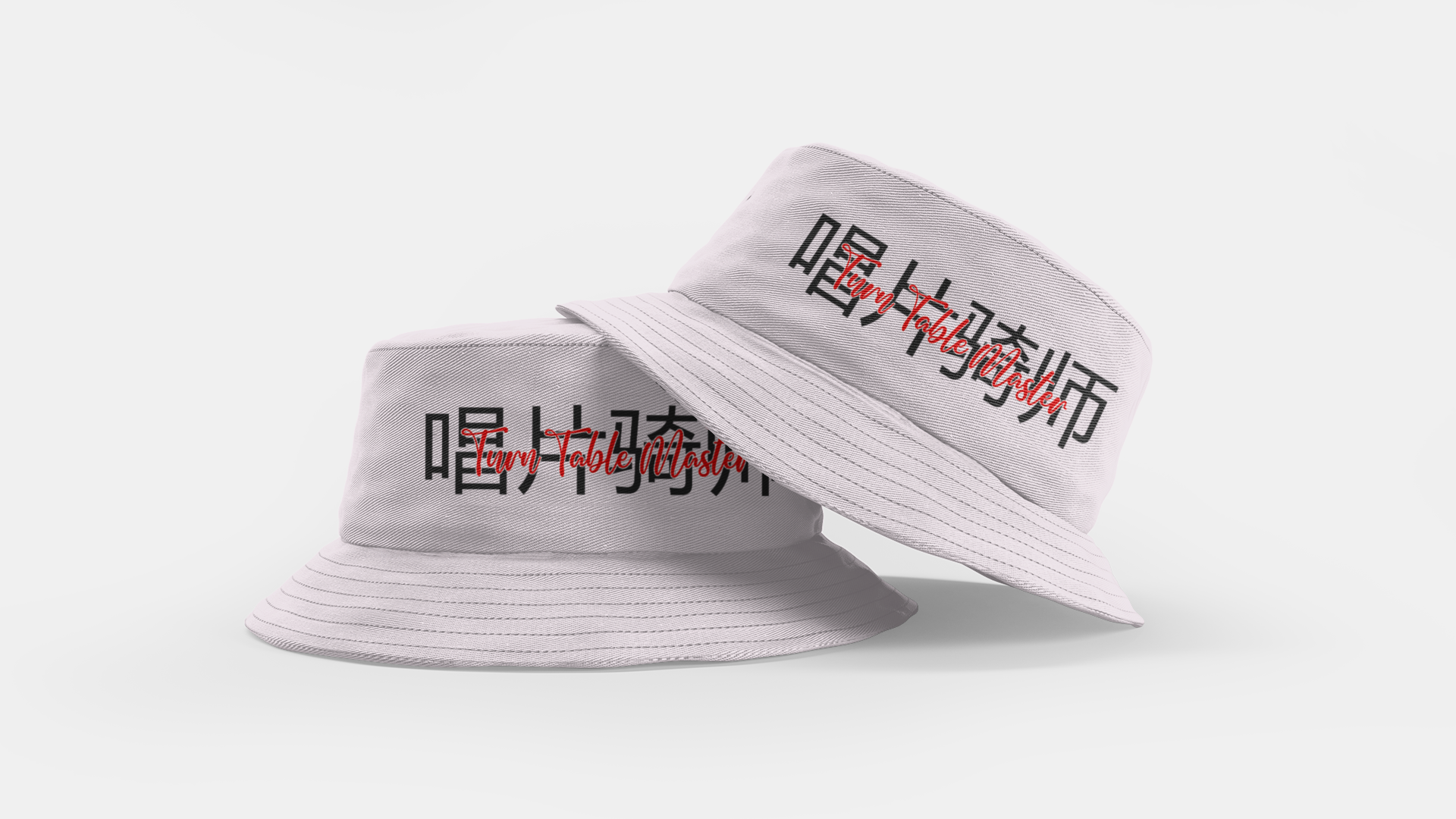 Turn Table Master (Japanese Edition)  - Organic Bucket Hat - 2 Colours