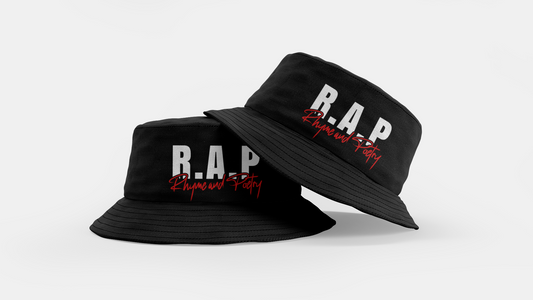 R.A.P Rhyme & Poetry - Organic Bucket Hat - 4 Colours