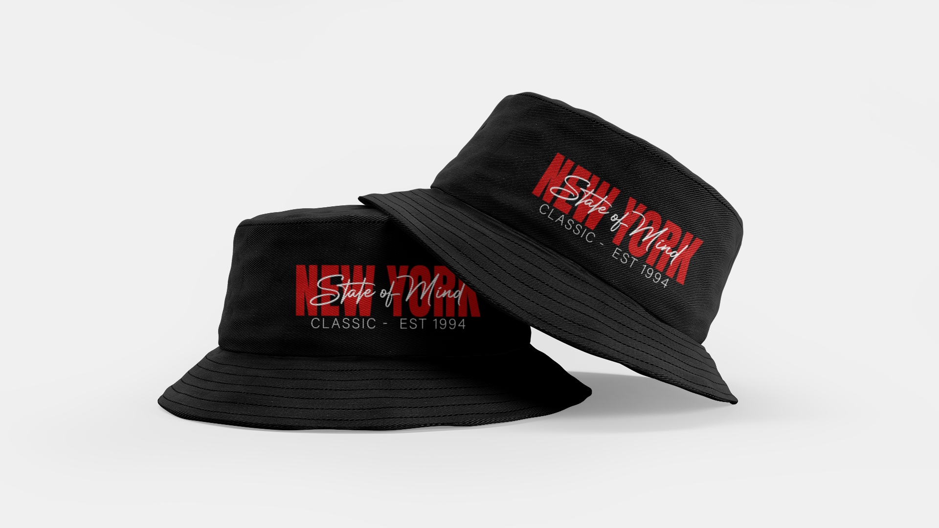 New York State Of Mind - Organic Bucket Hat - 4 Colours
