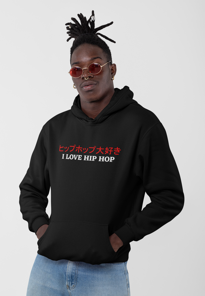 I Love Hip Hop Japenese Edition - Hoodiee - 5 Colours