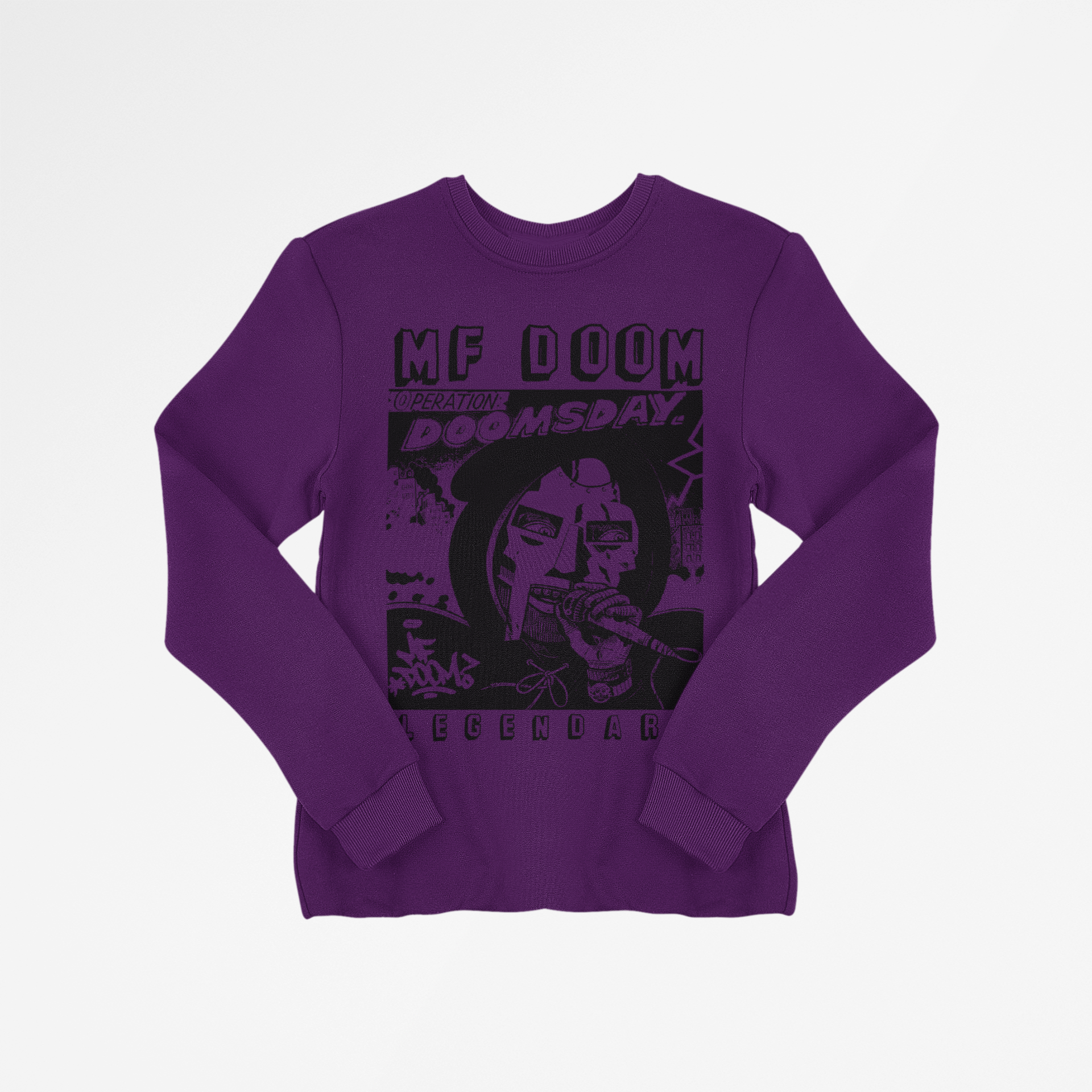 MF Doom DOOMSDAY Hip Hop Sweatshirt - 6 Colors - Rapper Clothing