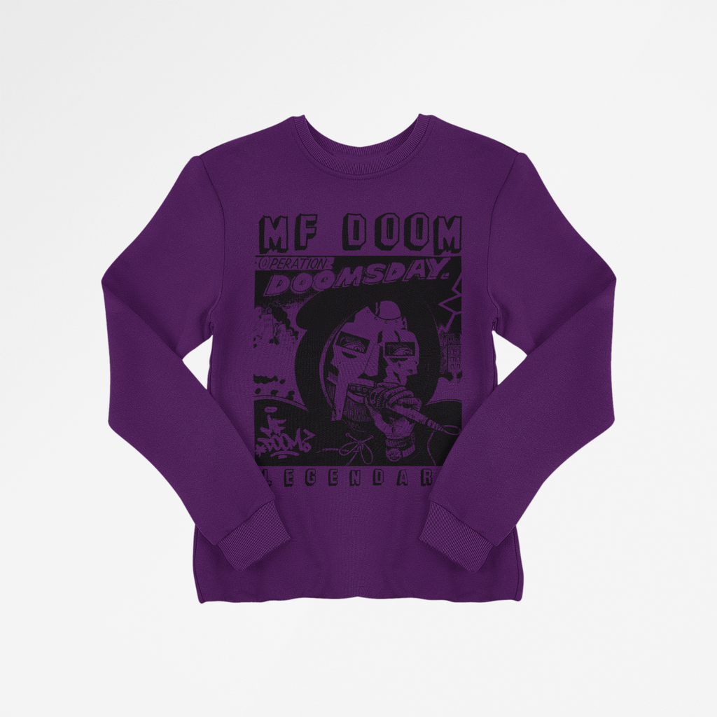 MF Doom DOOMSDAY Hip Hop Sweatshirt - 6 Colors - Rapper Clothing