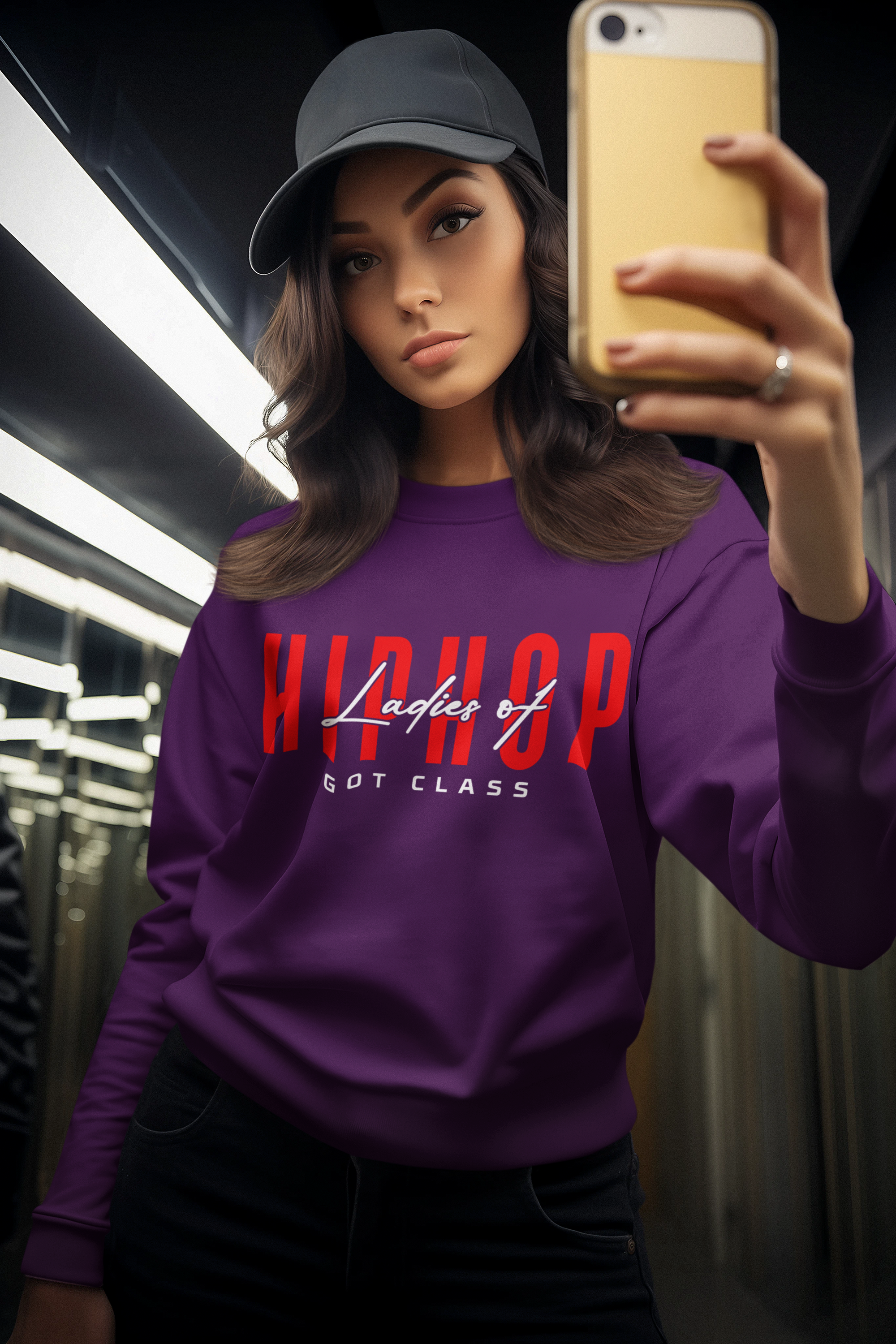 Ladies Of Hip Hop Got Class - Sweatshirt - 5 Colors