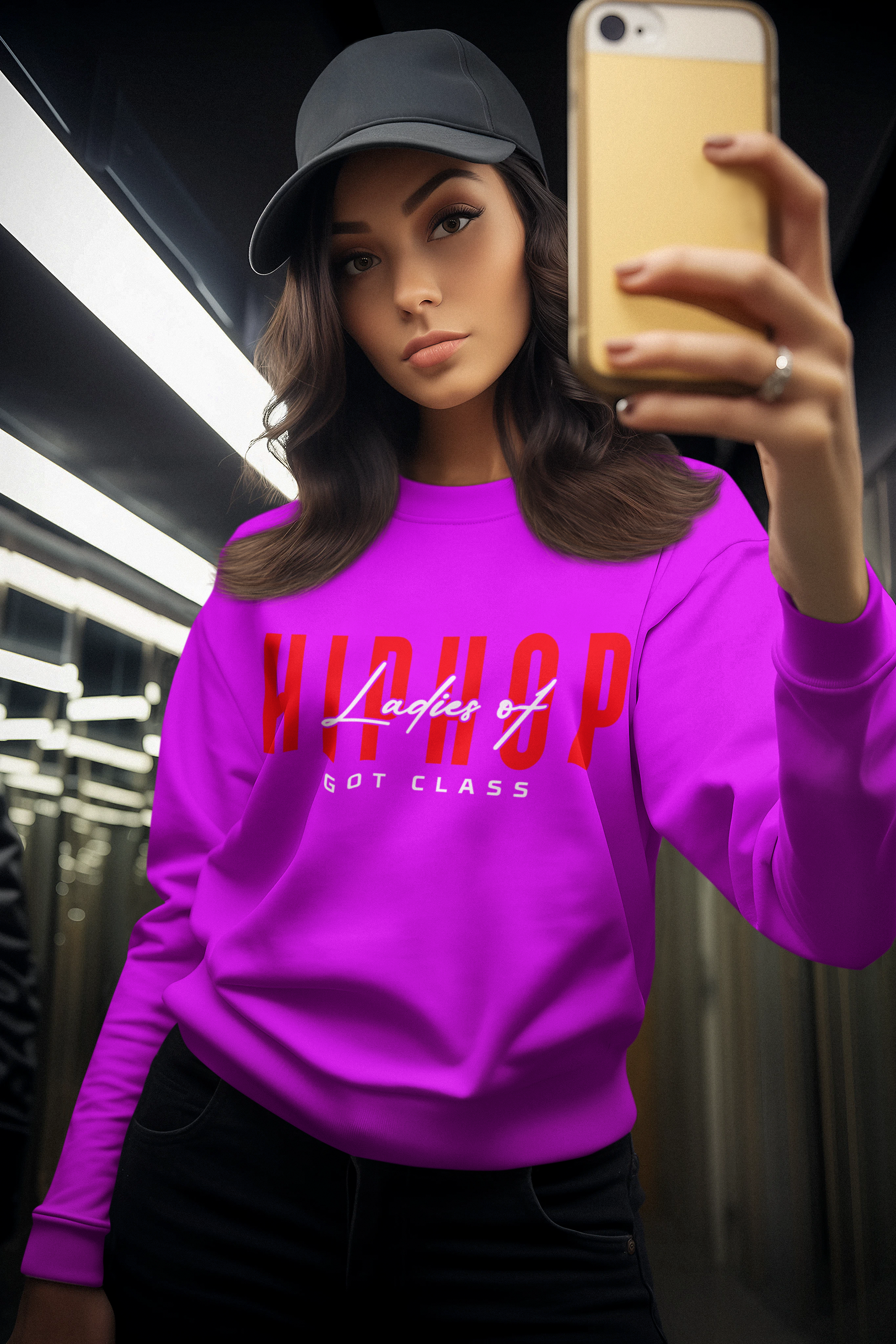 Ladies Of Hip Hop Got Class - Sweatshirt - 5 Colors