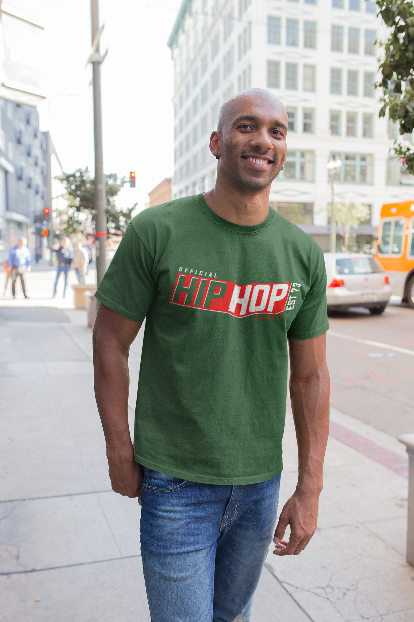 Hip Hop JUNKIE T-Shirt - 5 Colours - #HipHop50th