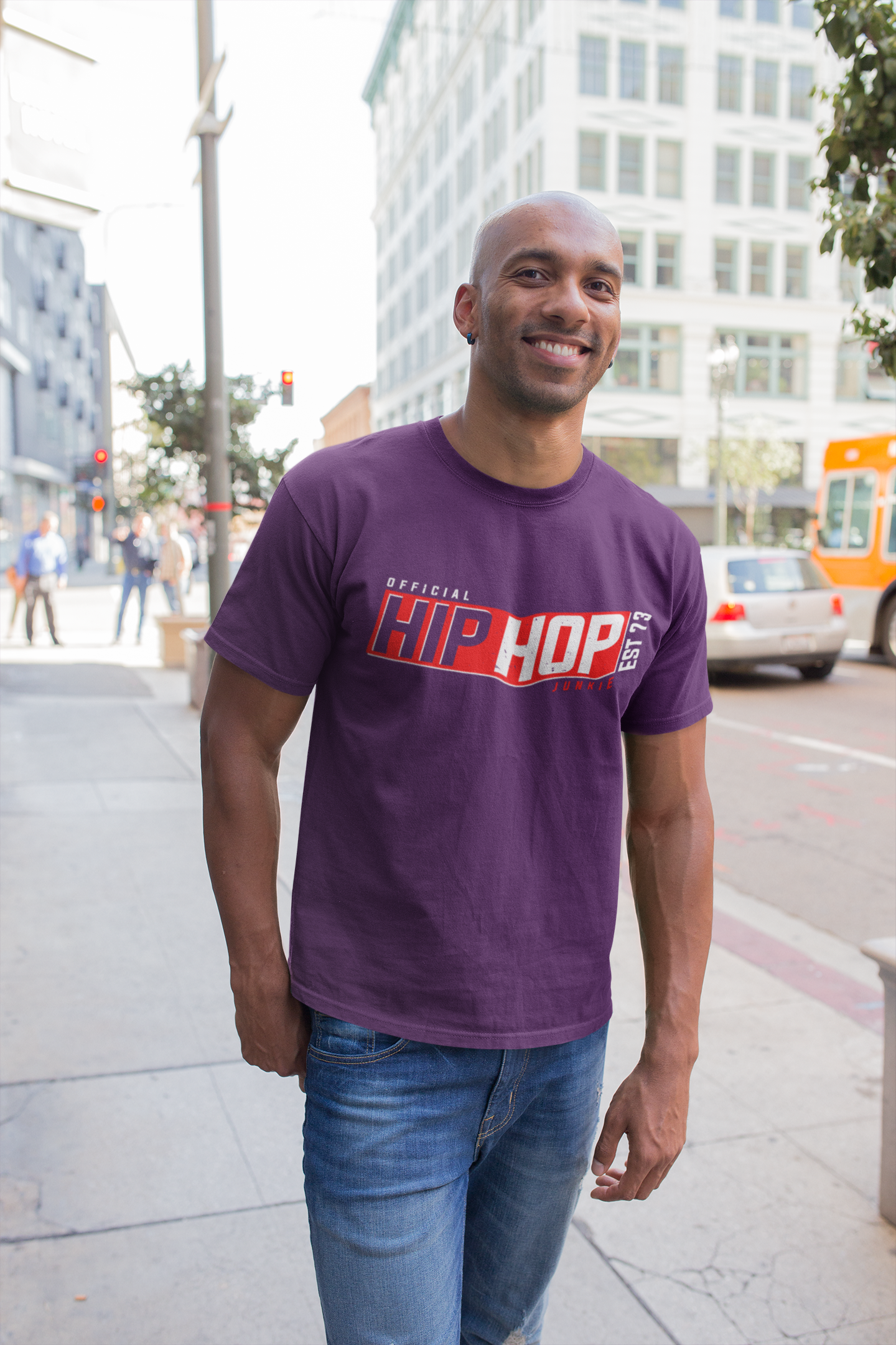 Hip Hop JUNKIE T-Shirt - 5 Colours - #HipHop50th