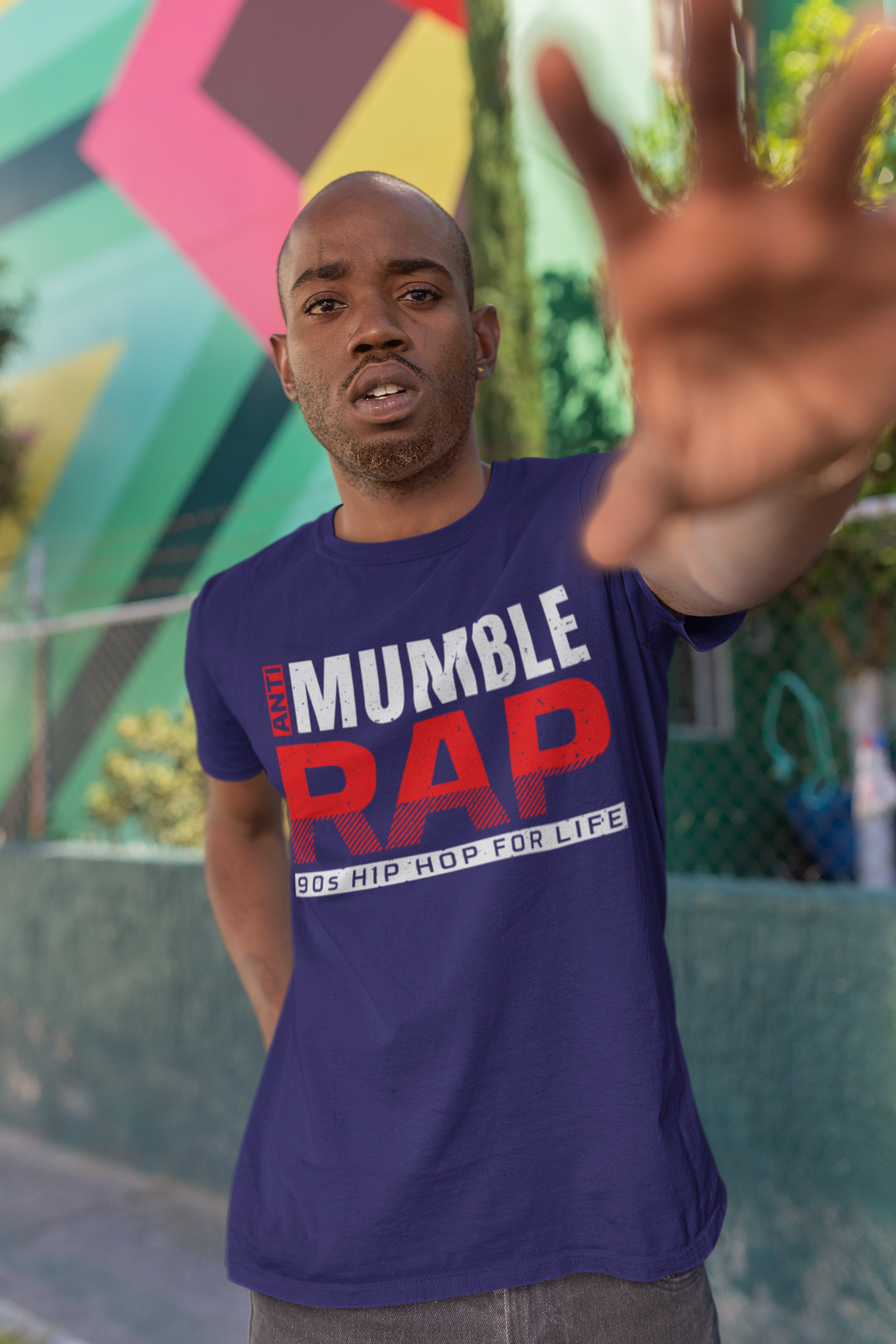 Anti Mumble Rap - T-Shirt - 5 Colors - #HipHop50th