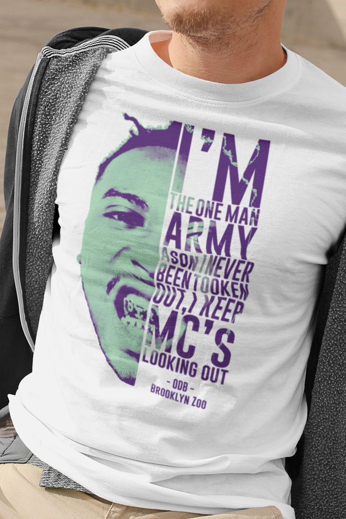 ODB Hip Hop T-Shirt - Brooklyn Zoo Lyrics - 5 Colours