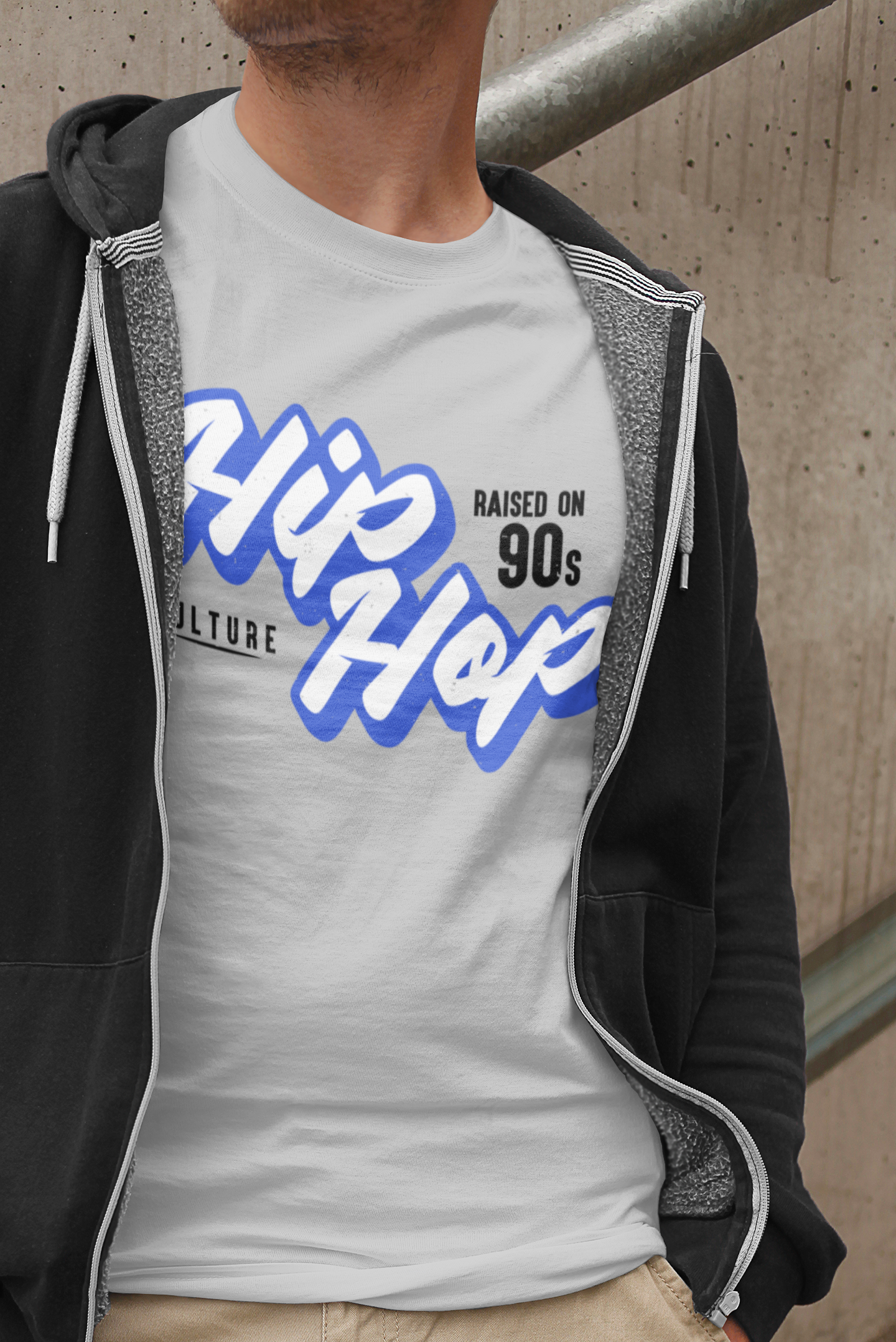 Raised On 90's Hip Hop T-Shirt - 5 Colors - #HipHop50th