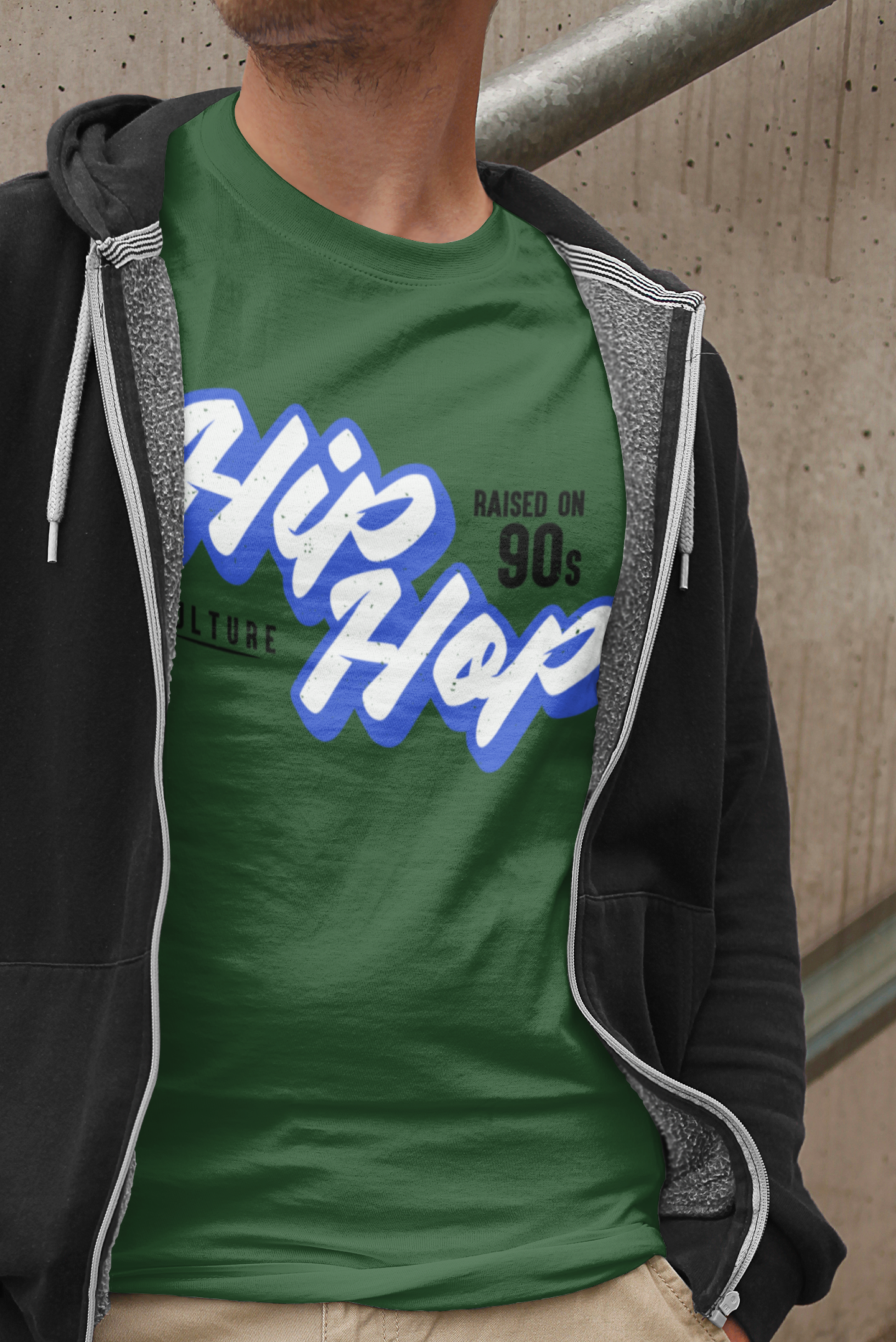 Raised On 90's Hip Hop T-Shirt - 5 Colors - #HipHop50th