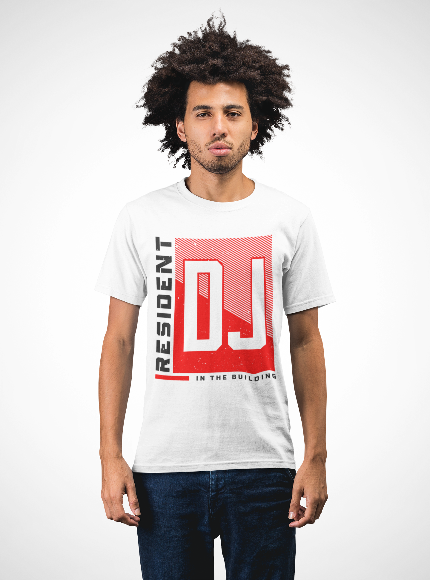 Resident DJ In The Building - T-Shirt - 5 Colors