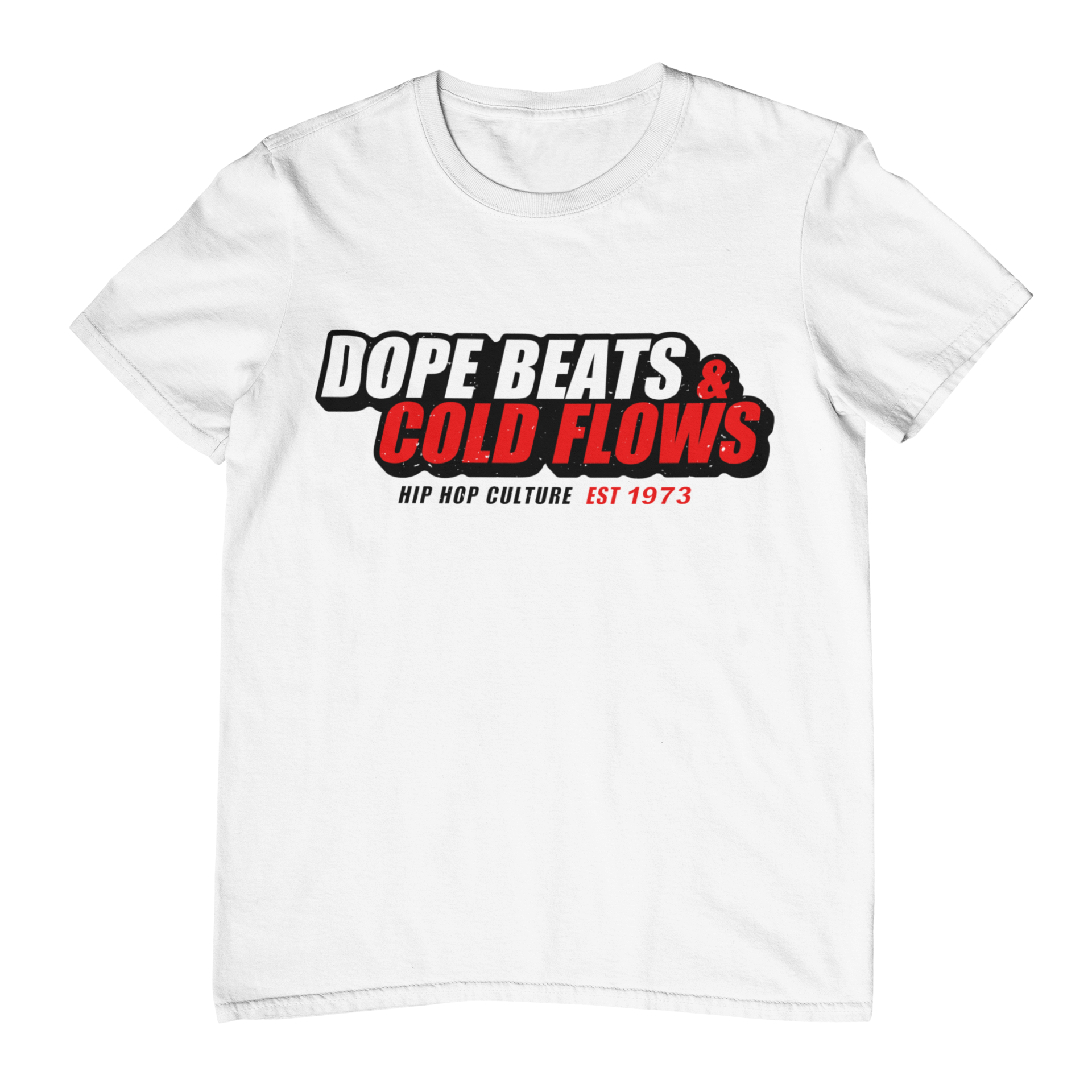 Dope Beats & Cold Flows T-Shirt - 5 Colors - #HipHop50th