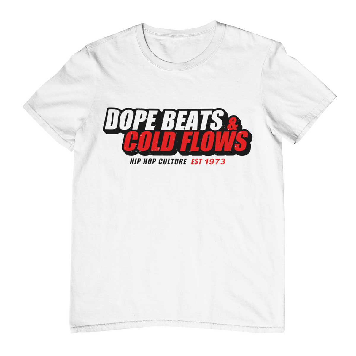 Dope Beats & Cold Flows T-Shirt - 5 Colors - #HipHop50th