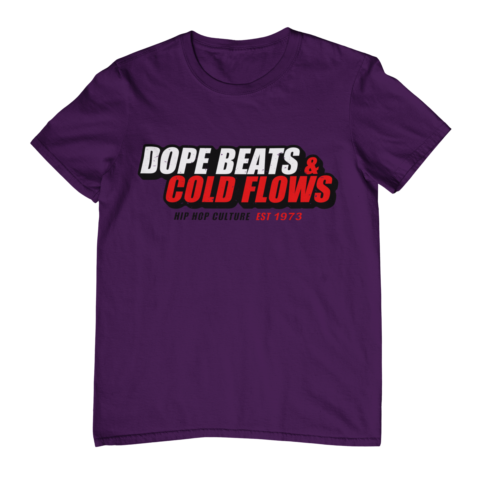 Dope Beats & Cold Flows T-Shirt - 5 Colors - #HipHop50th