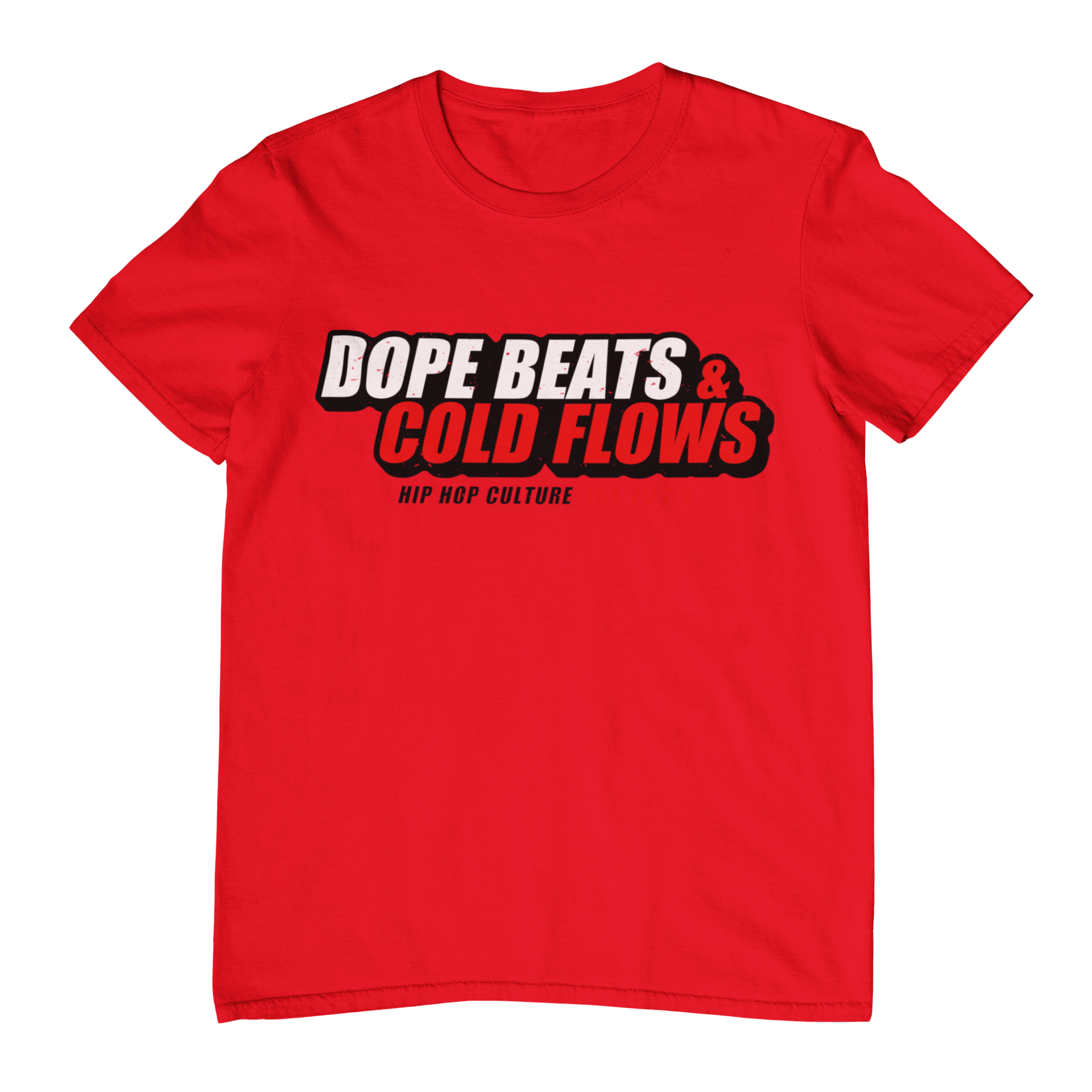 Dope Beats & Cold Flows T-Shirt - 5 Colors - #HipHop50th