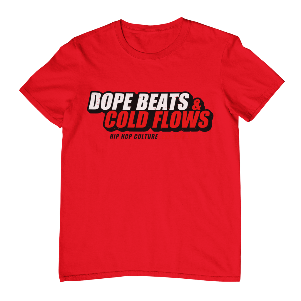 Dope Beats & Cold Flows T-Shirt - 5 Colors - #HipHop50th