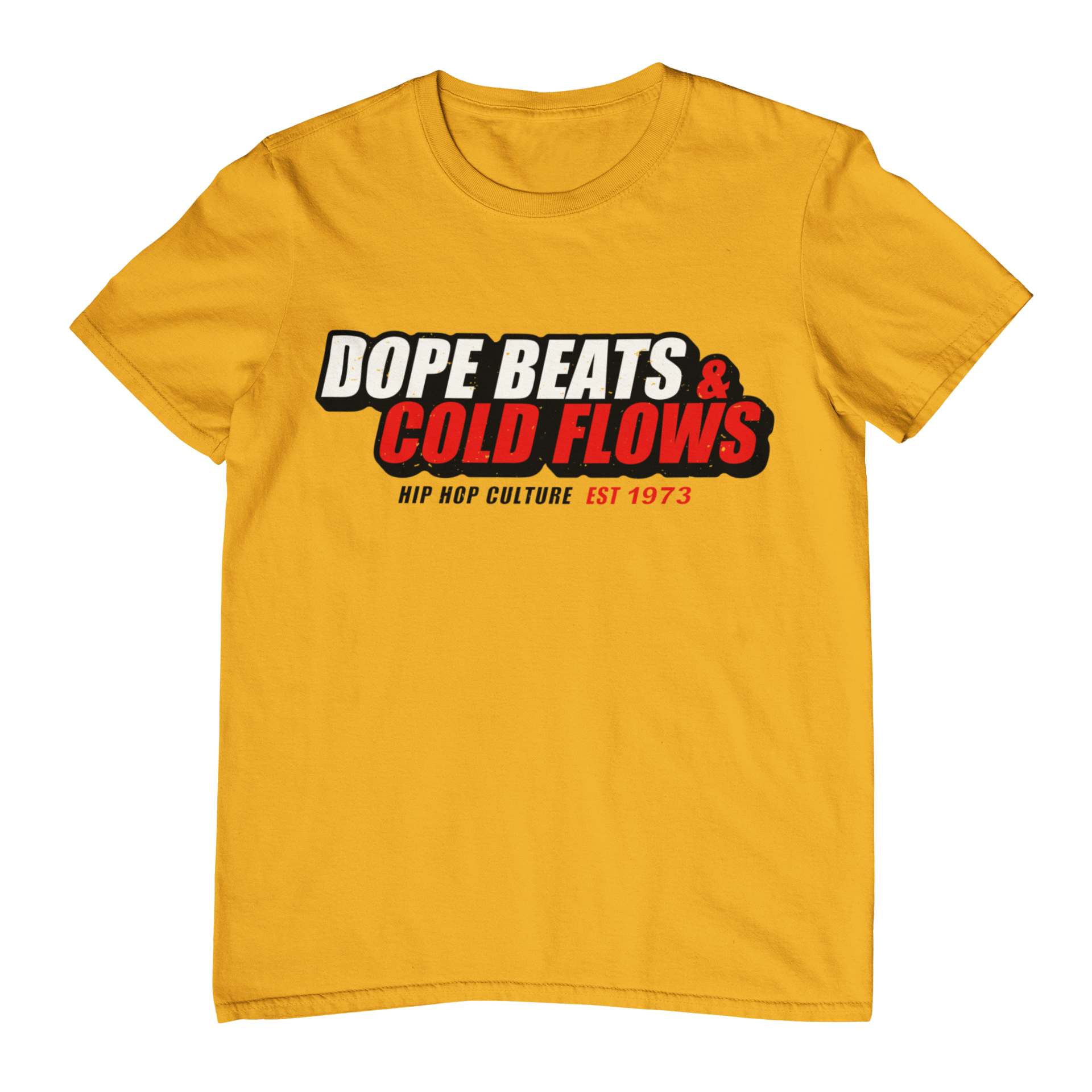 Dope Beats & Cold Flows T-Shirt - 5 Colors - #HipHop50th